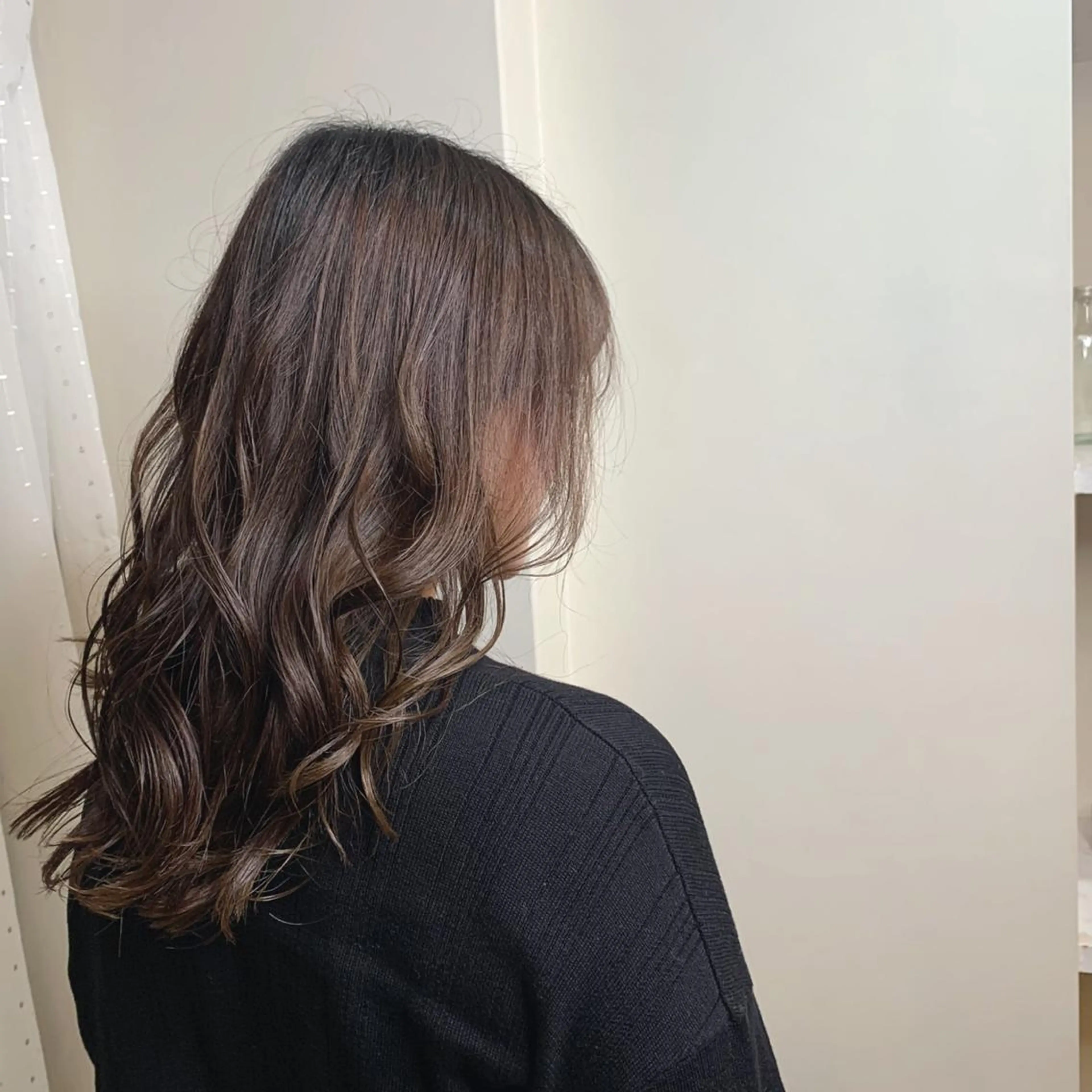 セミロング カラー ボブウルフ／ボブ Satsuki【名駅のヘアスタイル