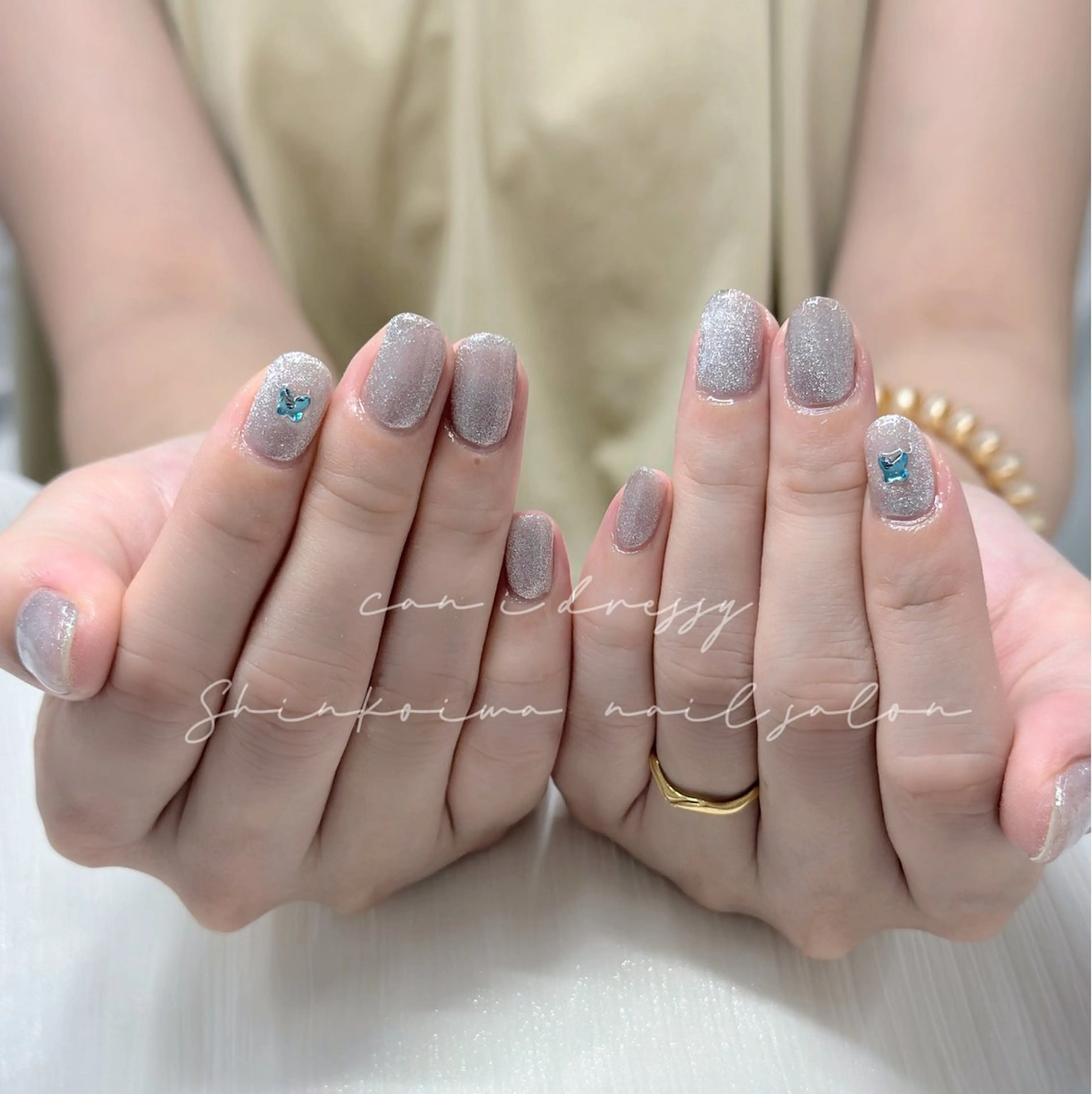 ネイル マグネットネイル キャンアイドレッシー 新小岩店所属・キャンアイドレッシー 新小岩テイのネイルデザイン