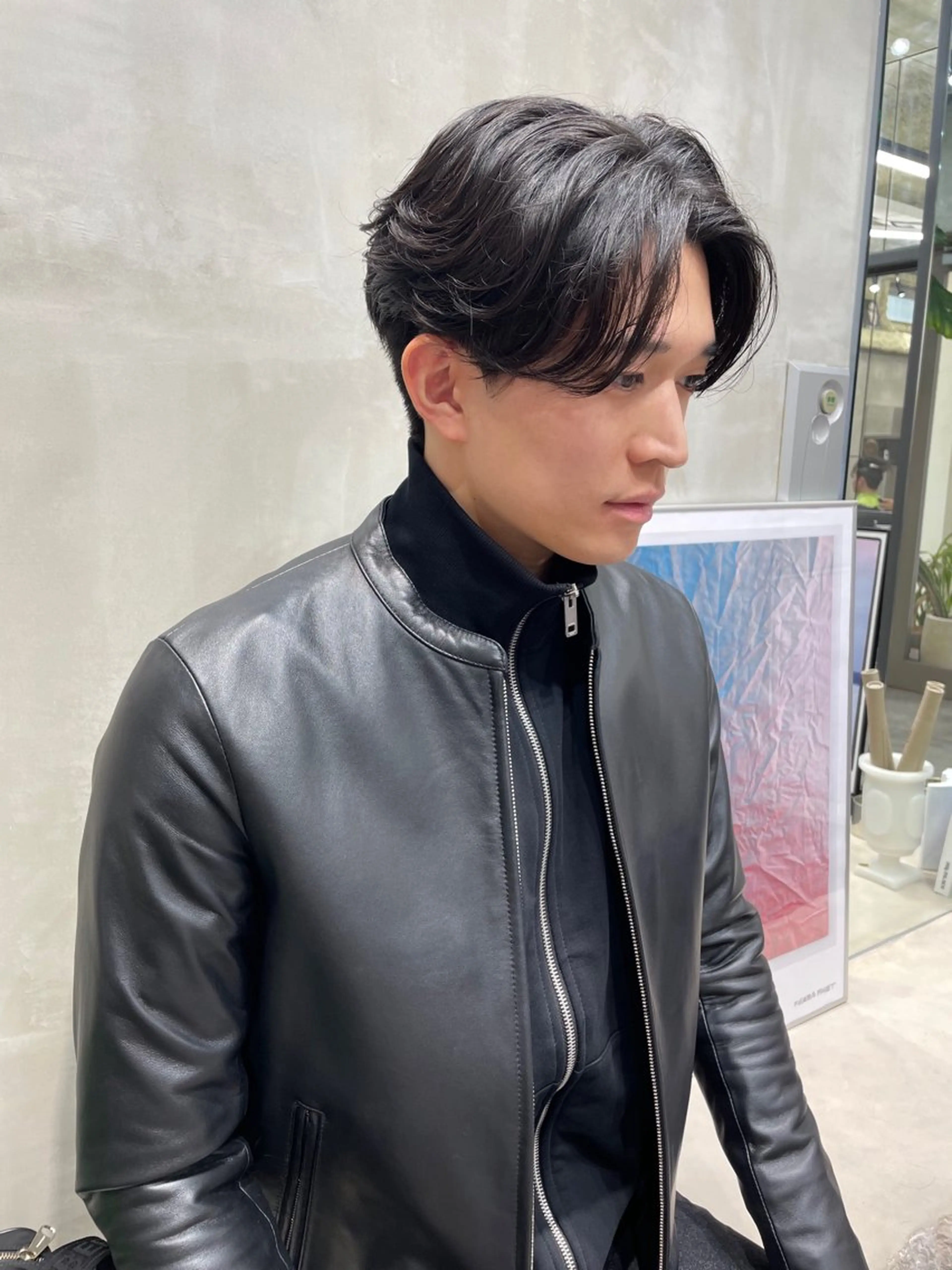 パーマ メンズ メンズ韓国風 メンズパーマ ニュアンスパーマ the path shogo🌻のヘアスタイル