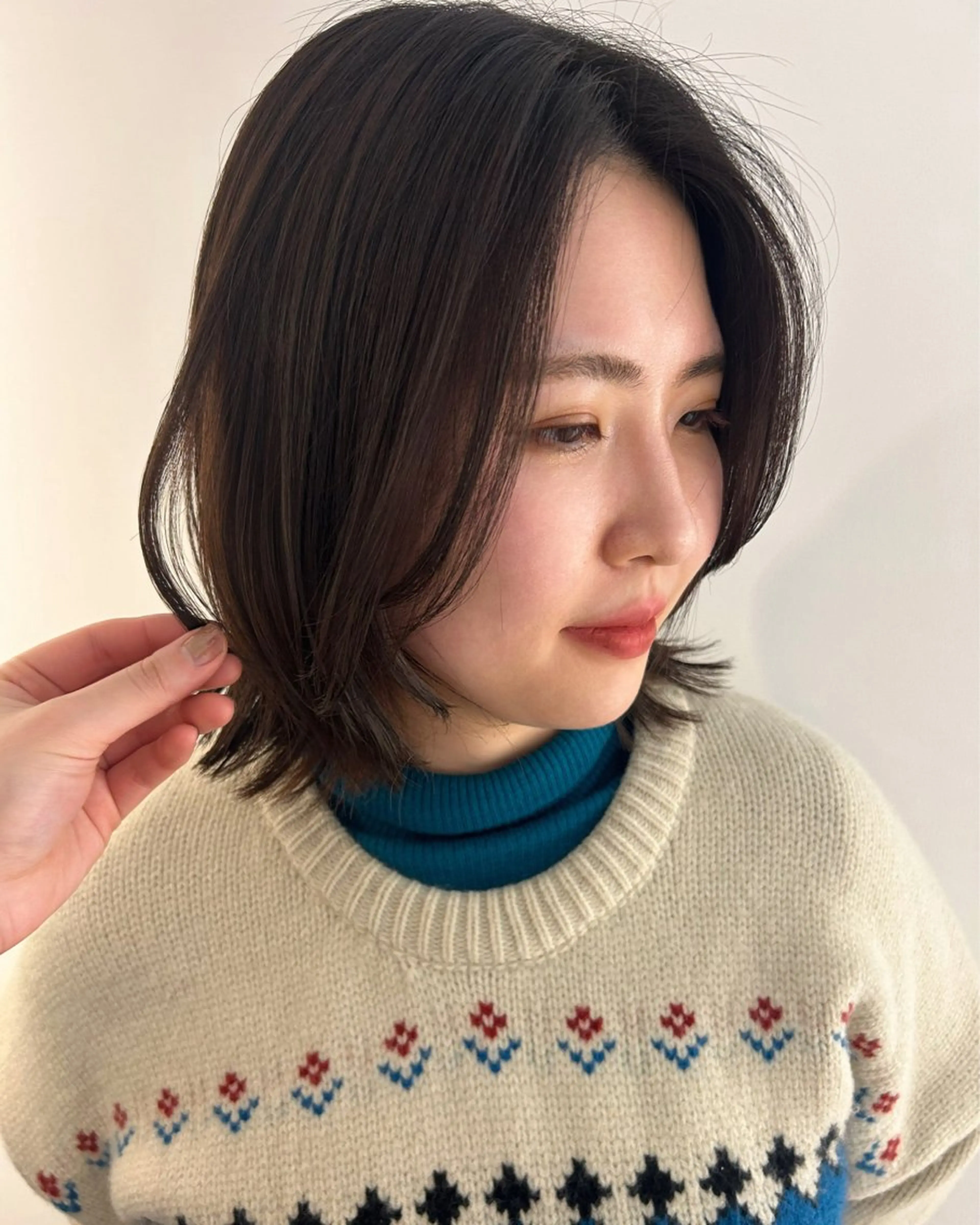 ミディアム Ata.所属・kubo nozomiのヘアスタイル