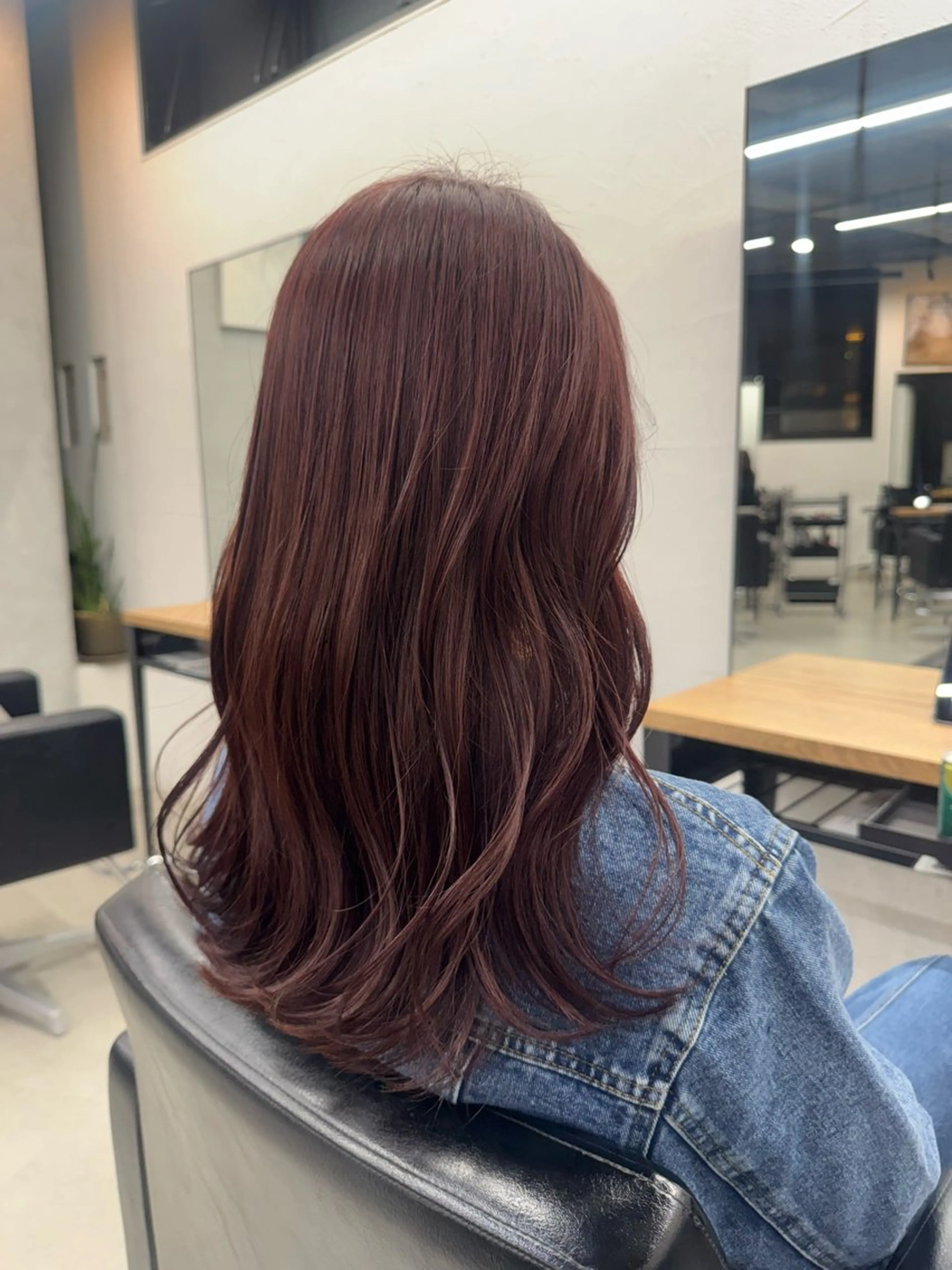 ミディアム カラー ヘアカラー トリートメント Rico / bob/グレージュのヘアスタイル