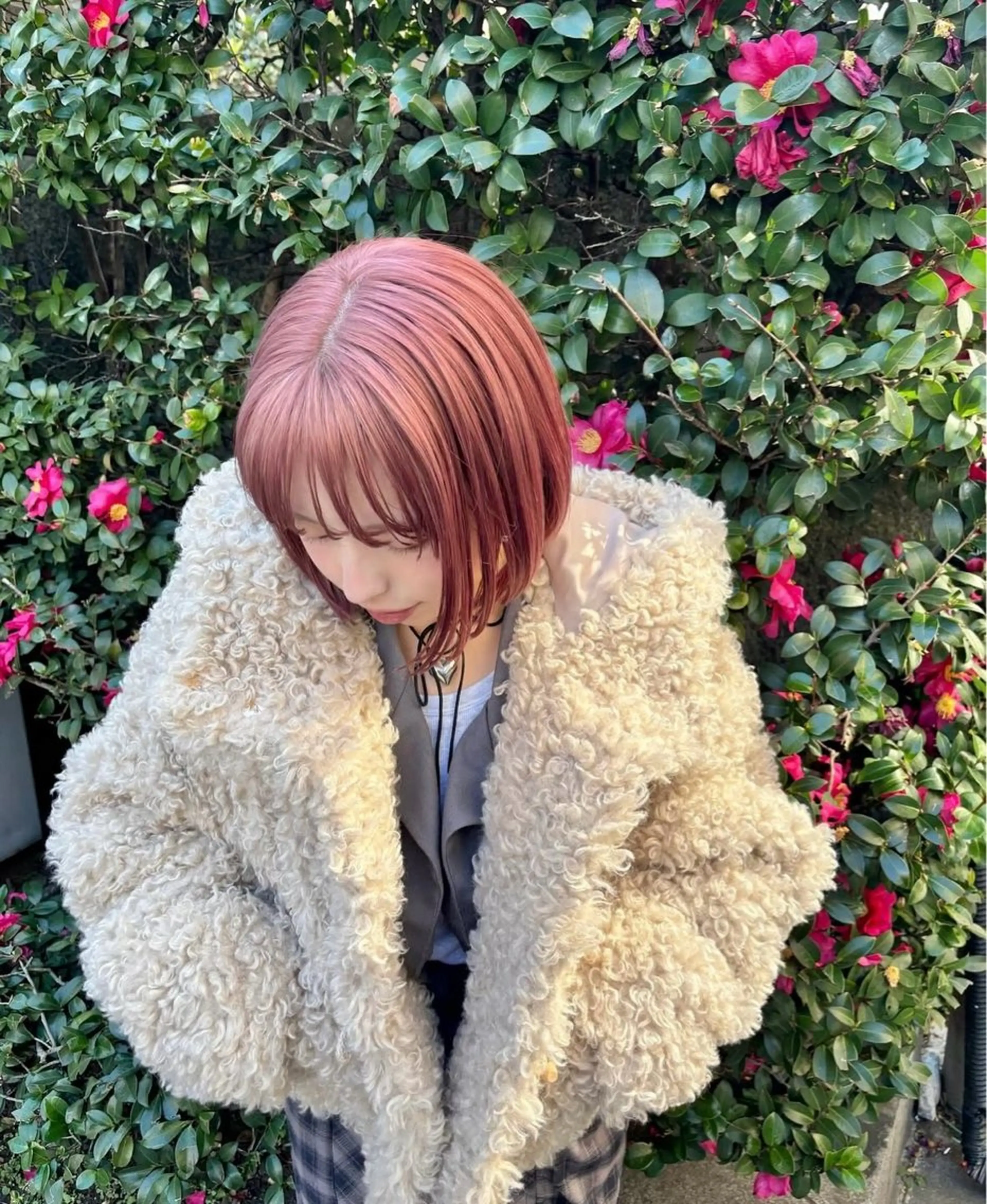 カラー rizu　/ ボブ /中明度カラー❤︎のヘアスタイル