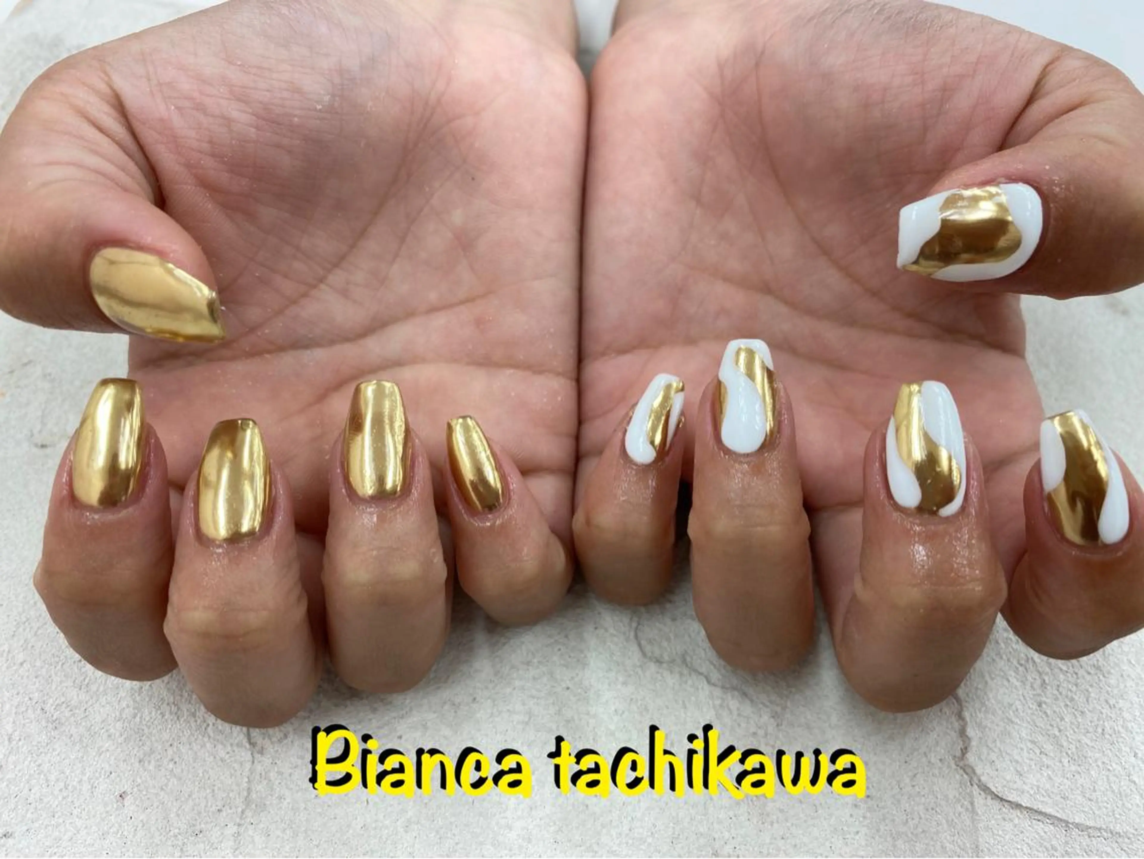 ネイル Bianca 立川店 小川のネイルデザイン