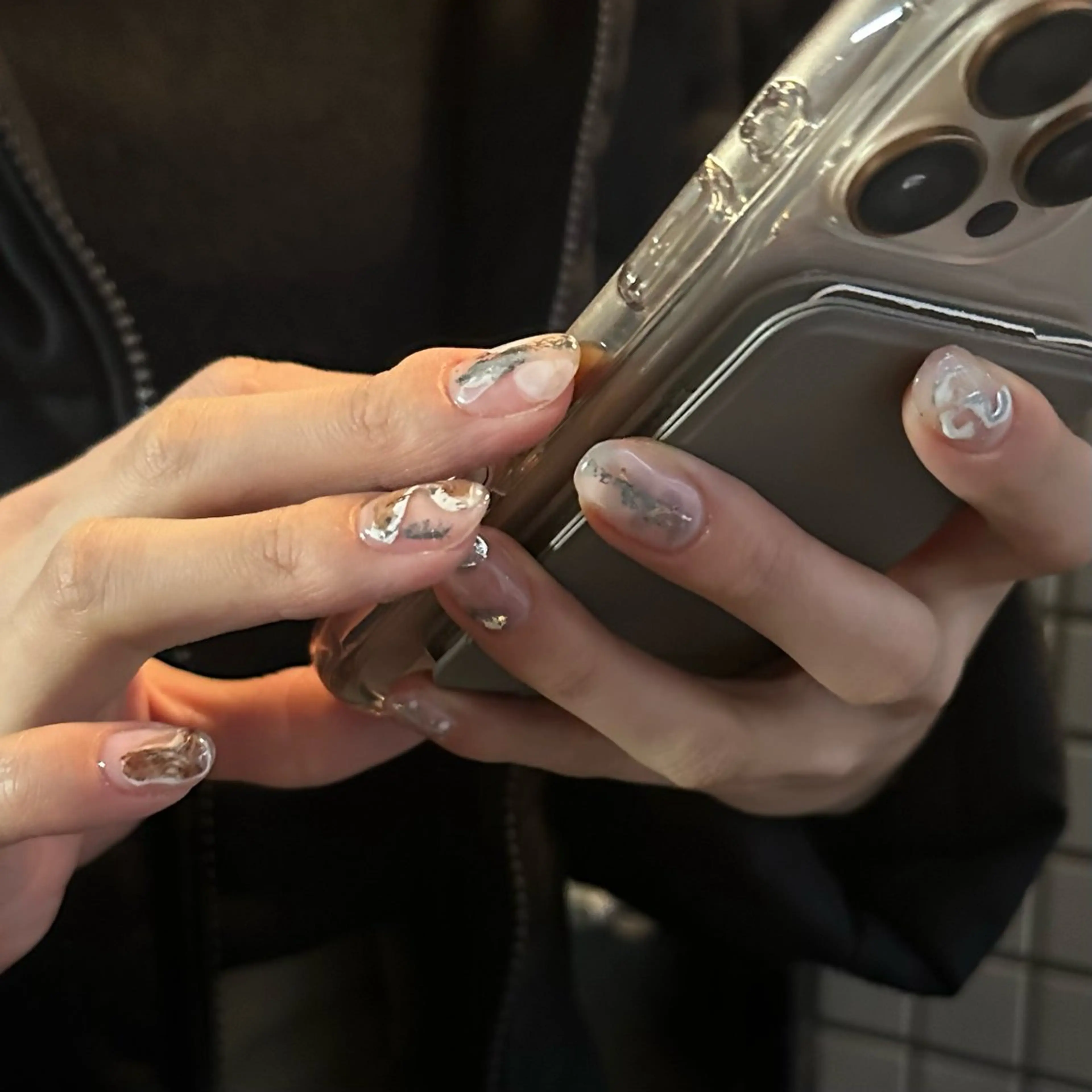 ネイル ニュアンスネイル ハンドネイル フットネイル YukaRyu /個性派デザインのネイルデザイン