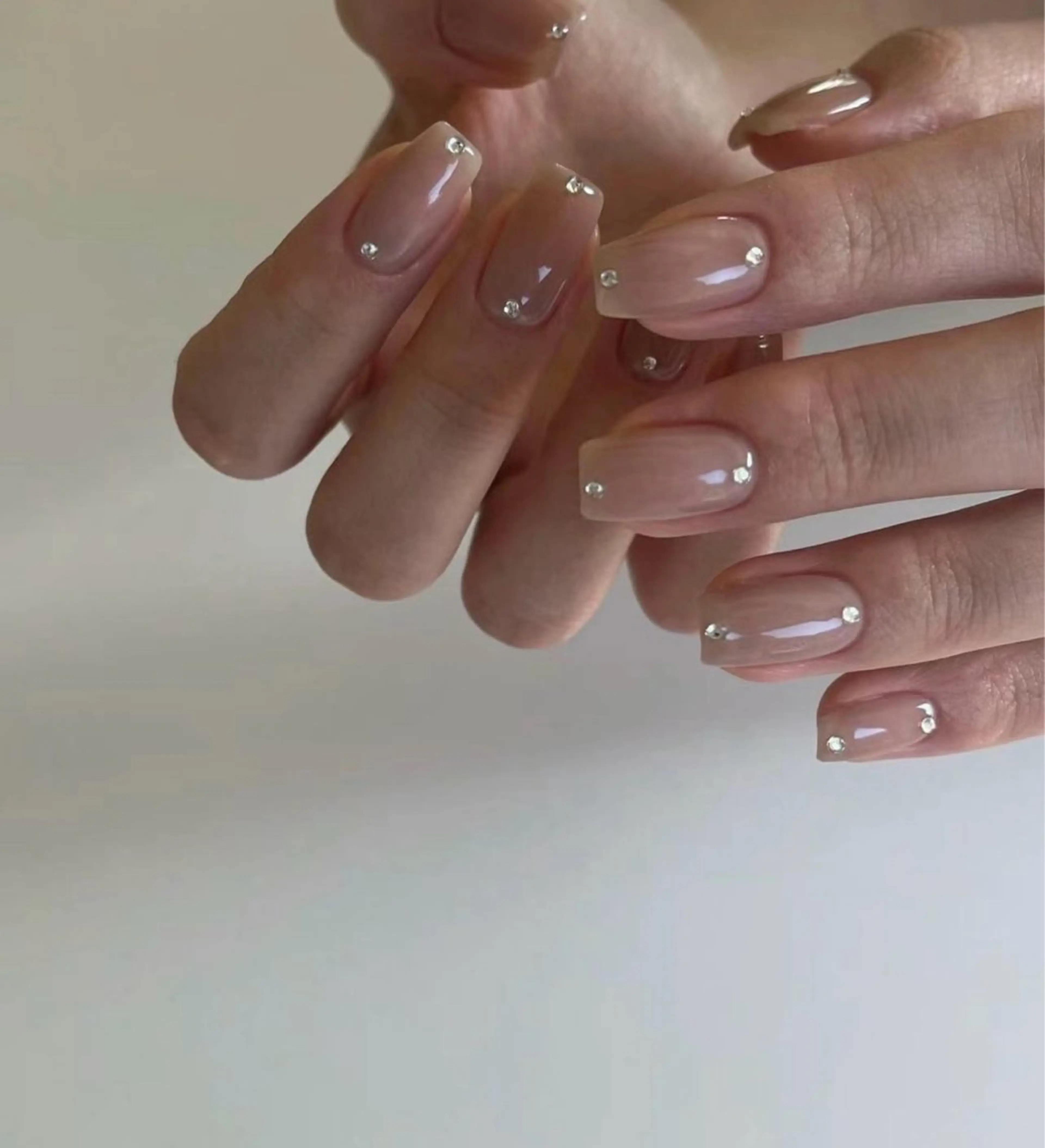 ネイル ワンカラーネイル BabyYouMi nailのネイルデザイン