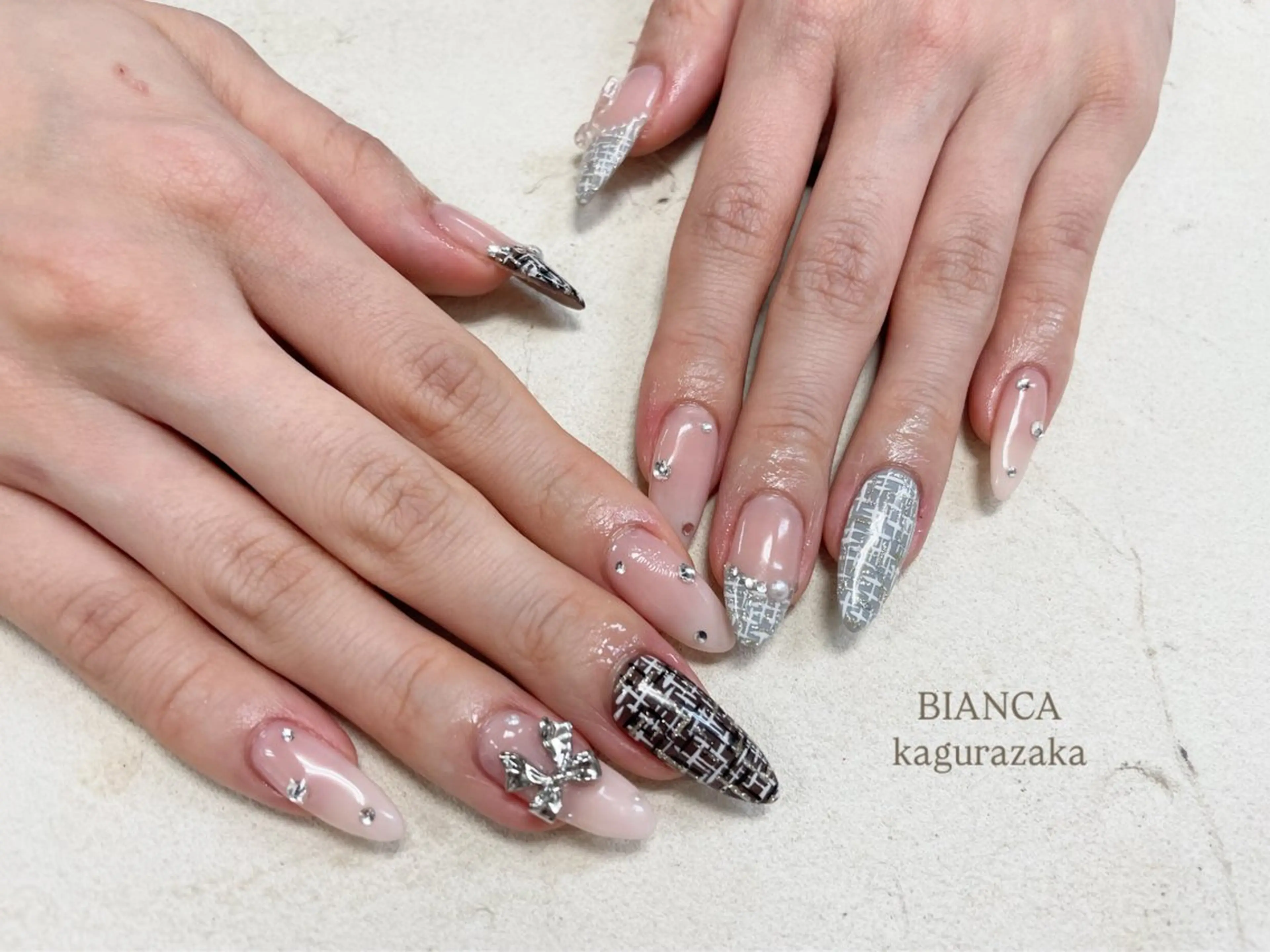 ネイル ハンドネイル Bianca 神楽坂 Matsuokaのネイルデザイン