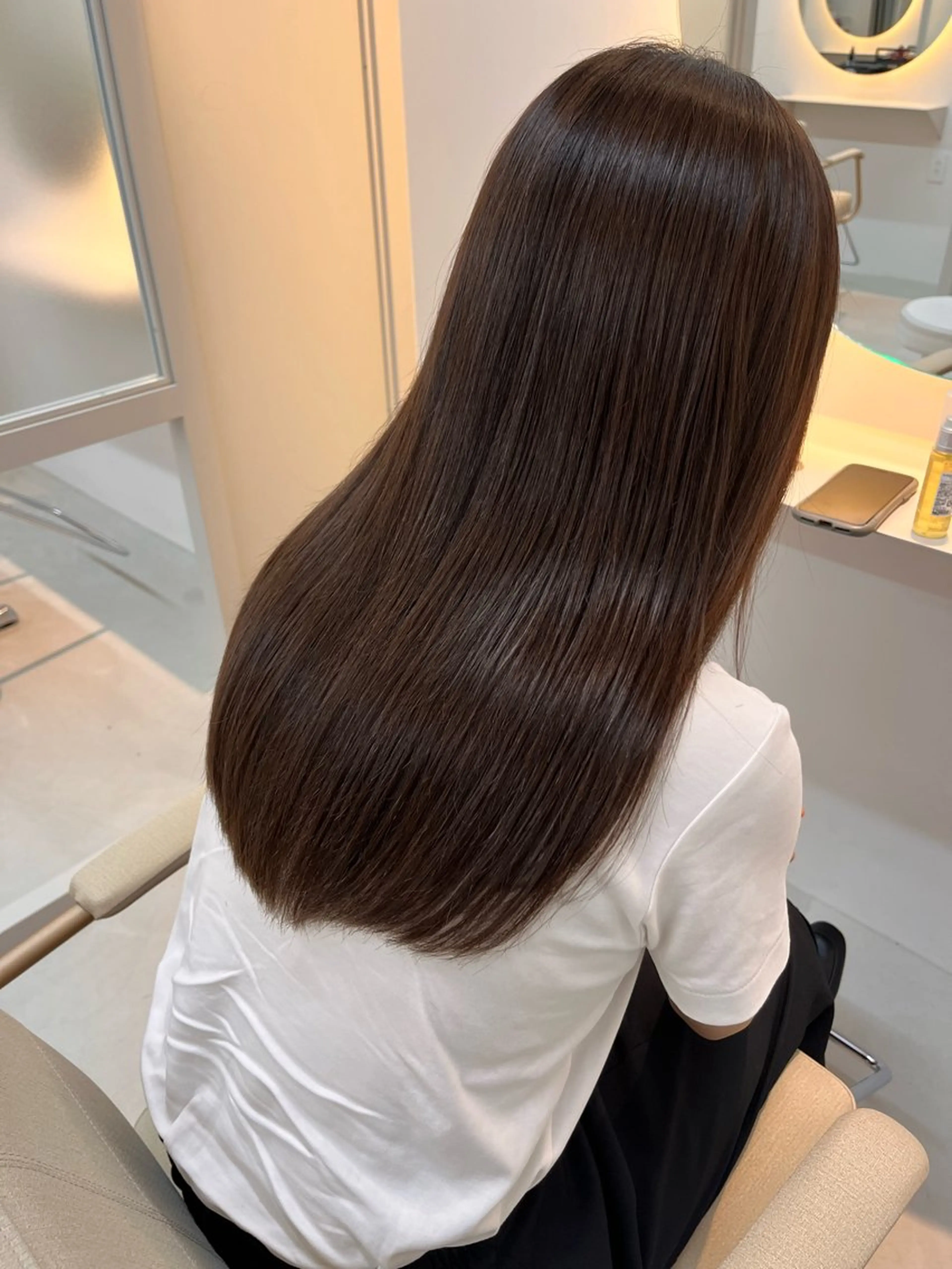 セミロング トリートメント カット ヘアカラー トリートメント 恒松 大毅のヘアスタイル