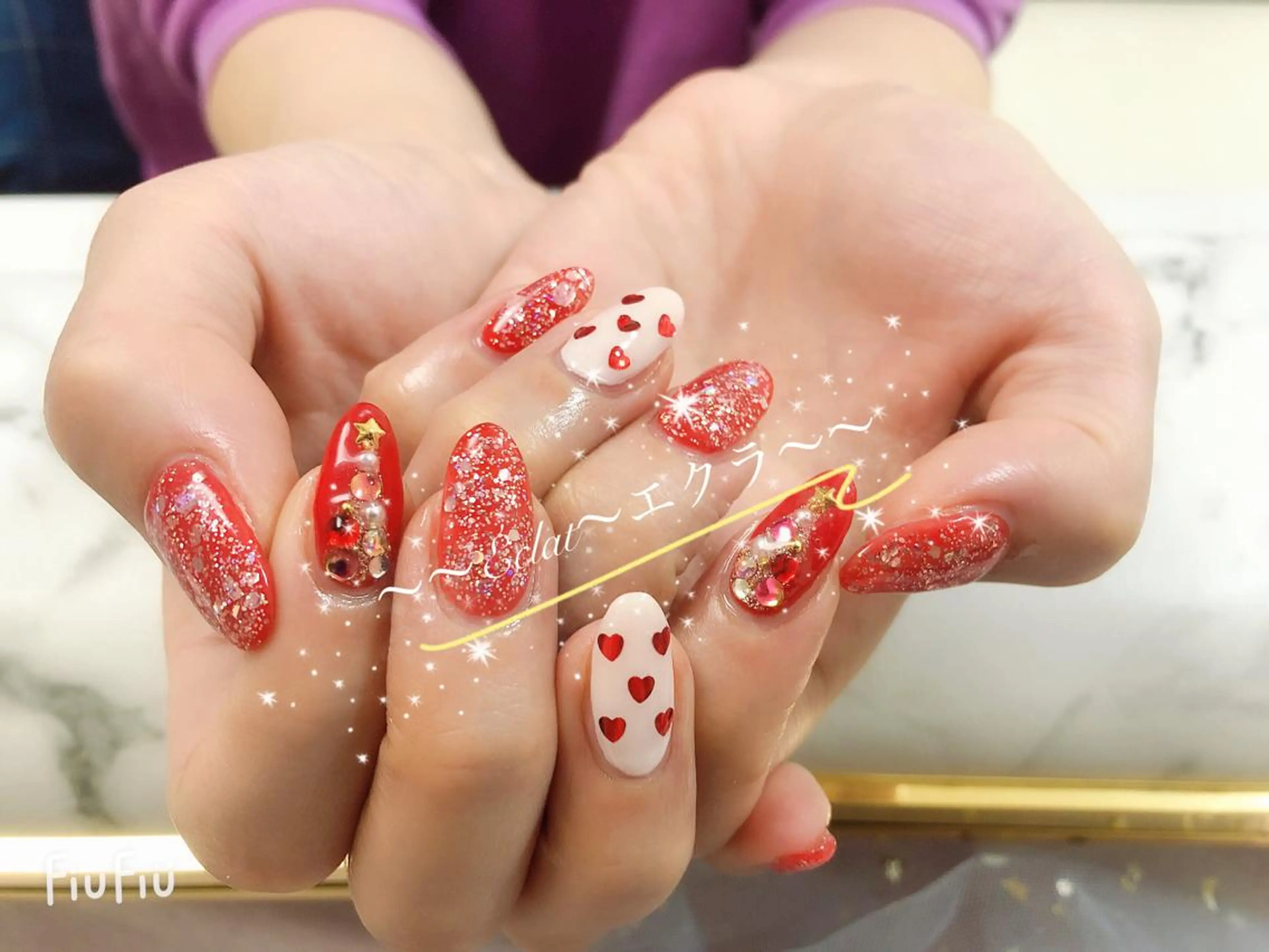 ネイル ハンドネイル ハンドケア ネイルサロンエクラ 🫧Shizukaのネイルデザイン