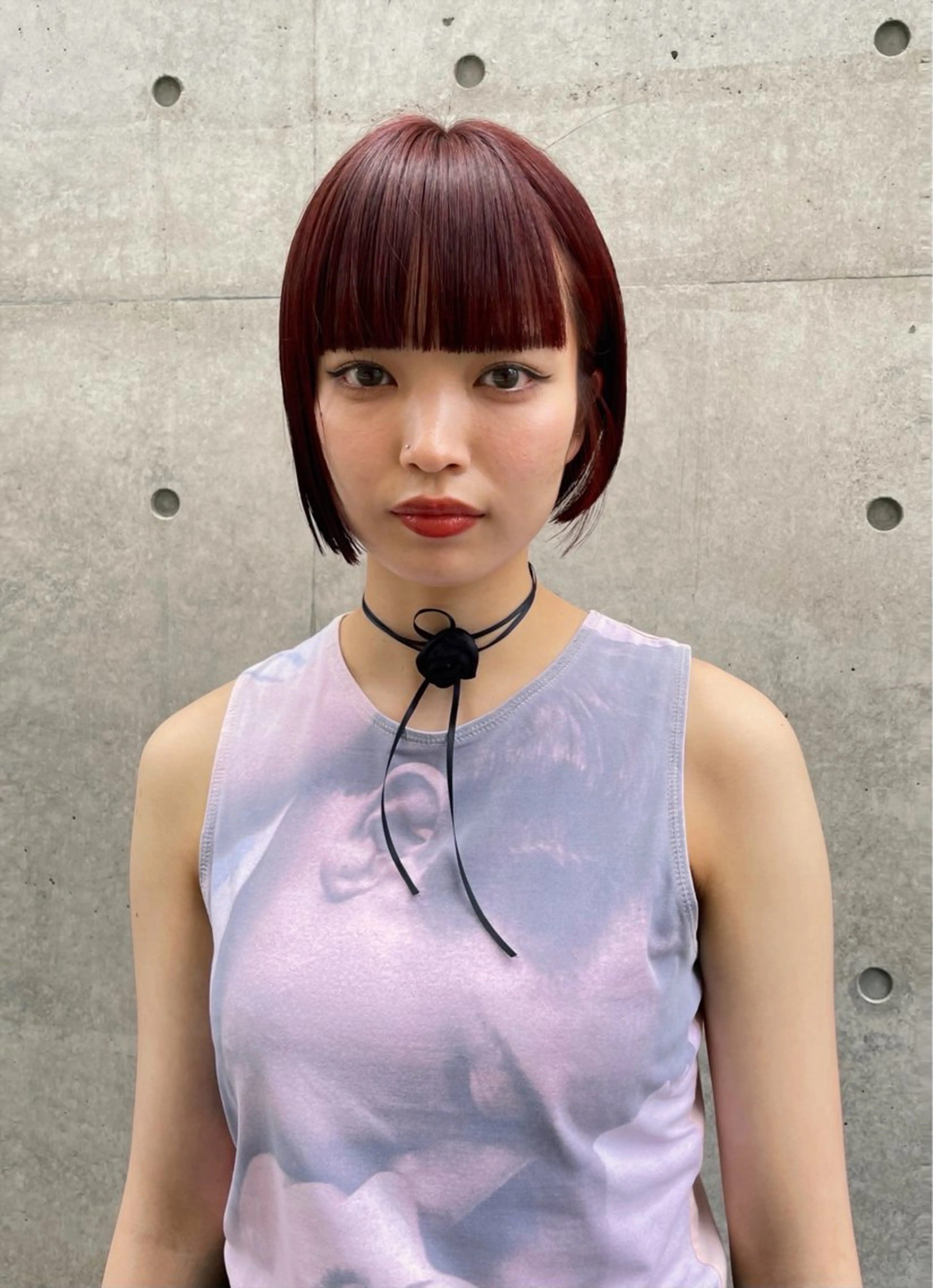 ショート カラー ボブ／パーマ指名 No. 1🍃れんとのヘアスタイル