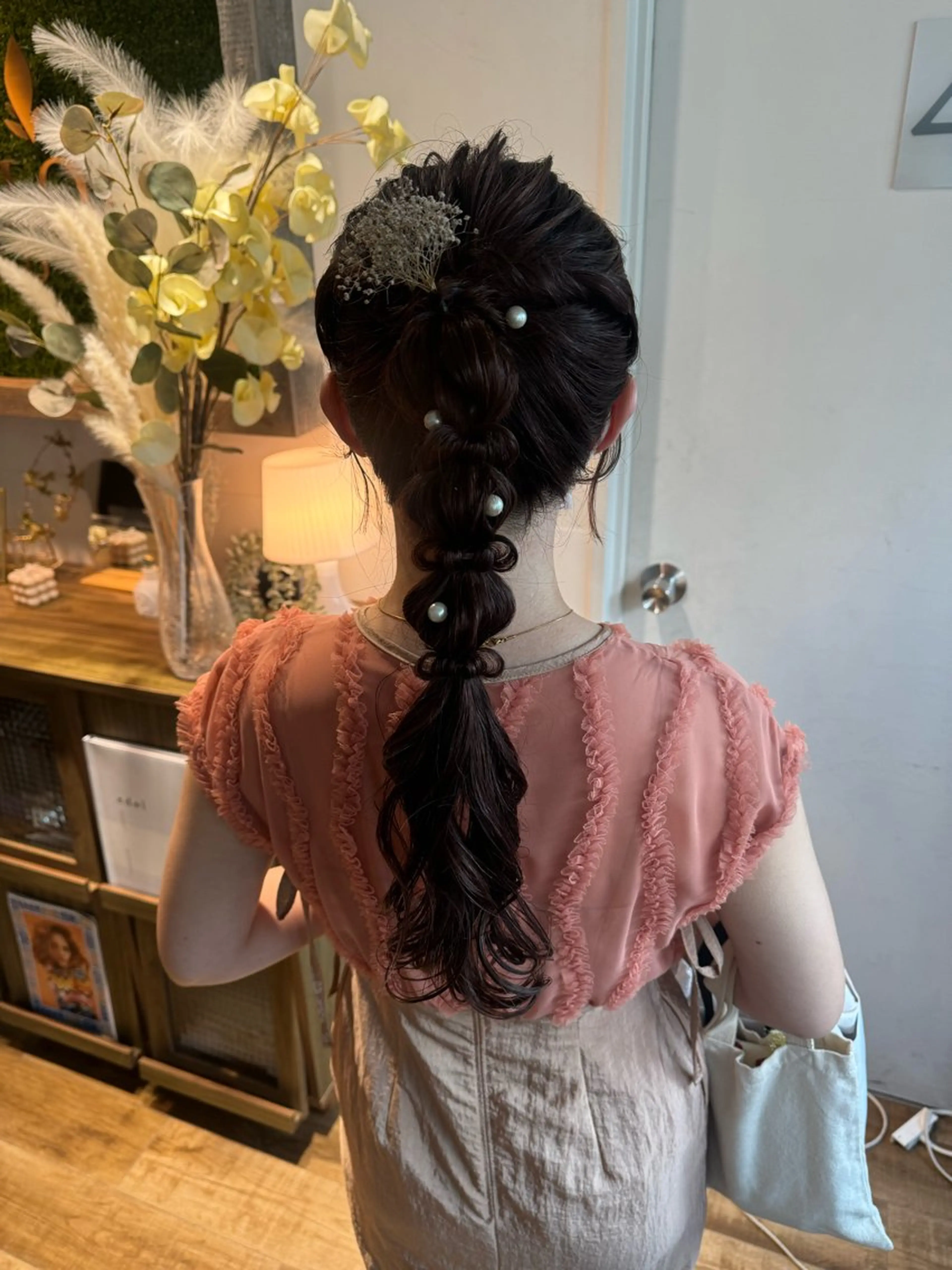 ヘアアレンジ ヘアセット⌇艶カラー 🫧⌇Nanahoのヘアスタイル