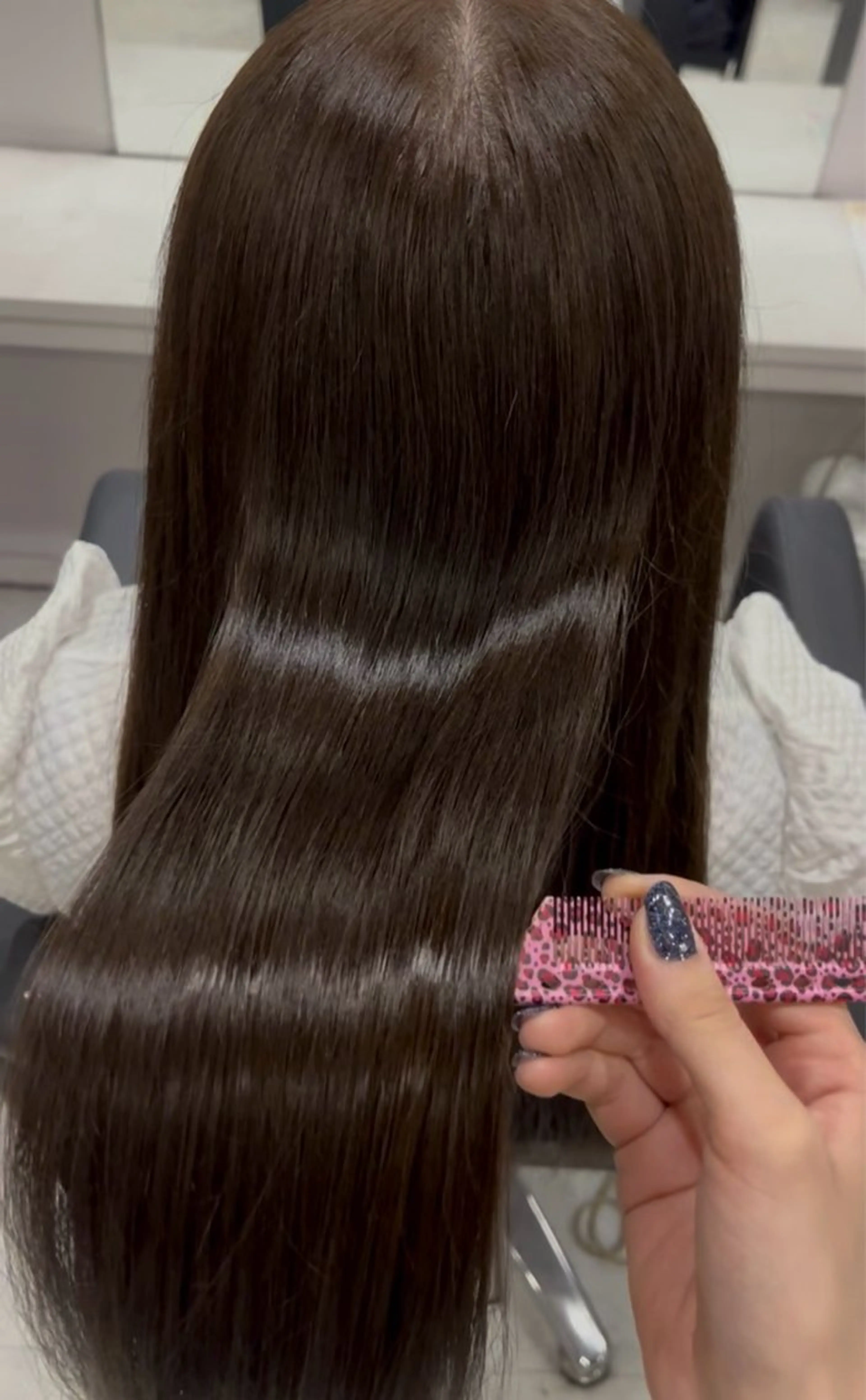 ロング カラー ヘアカラー トリートメント 🦋エクステ/透明感 /艶髪🦋REISAのヘアスタイル