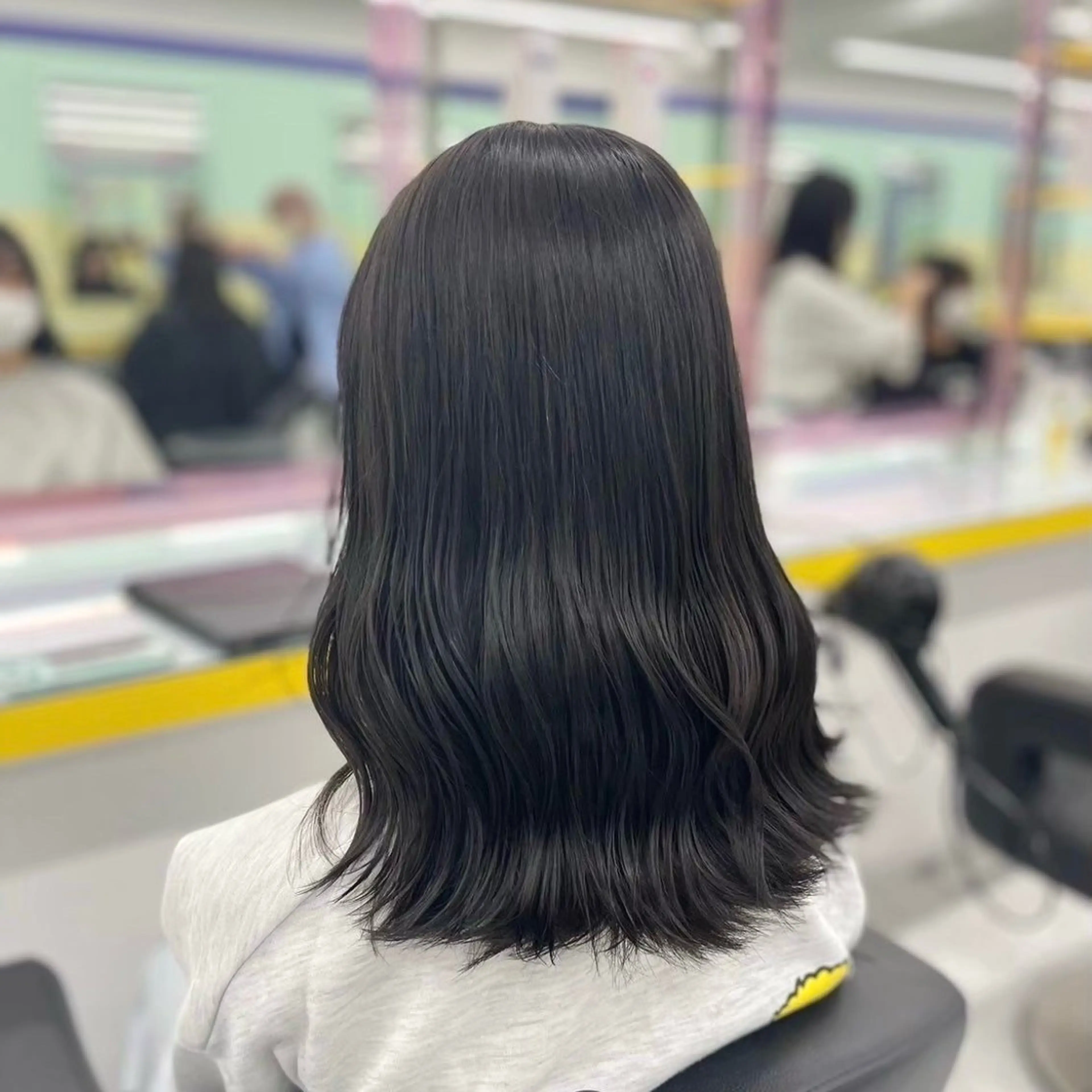 カラー 🤍韓国ワンホンヘ ア SHIONE🤍のヘアスタイル