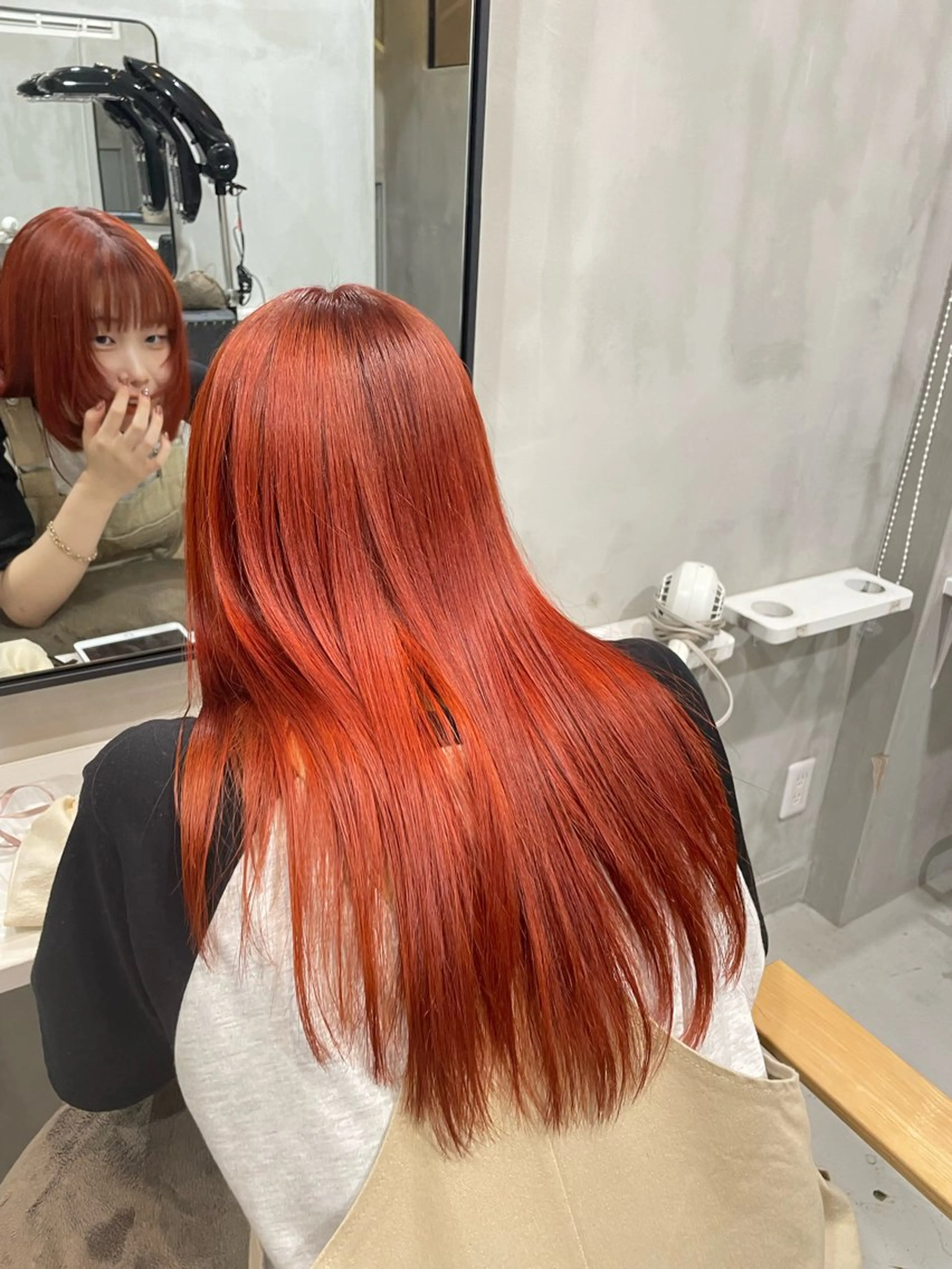 ロング 柴田 美育のヘアスタイル