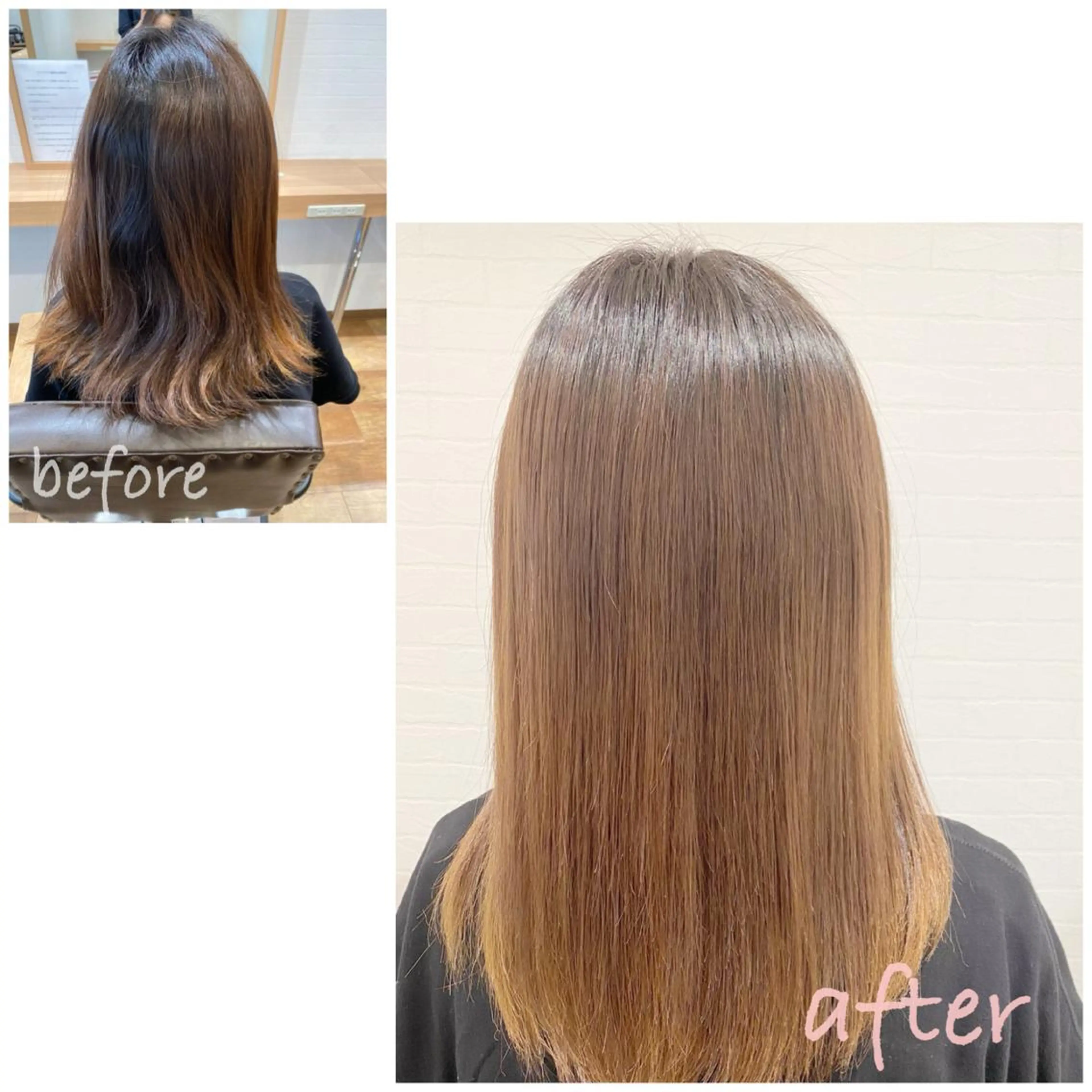 ミディアム パーマ 縮毛矯正 トリートメント GRANLUSSO 〜グランルッソ駅前店所属・木口 嘉美のヘアスタイル