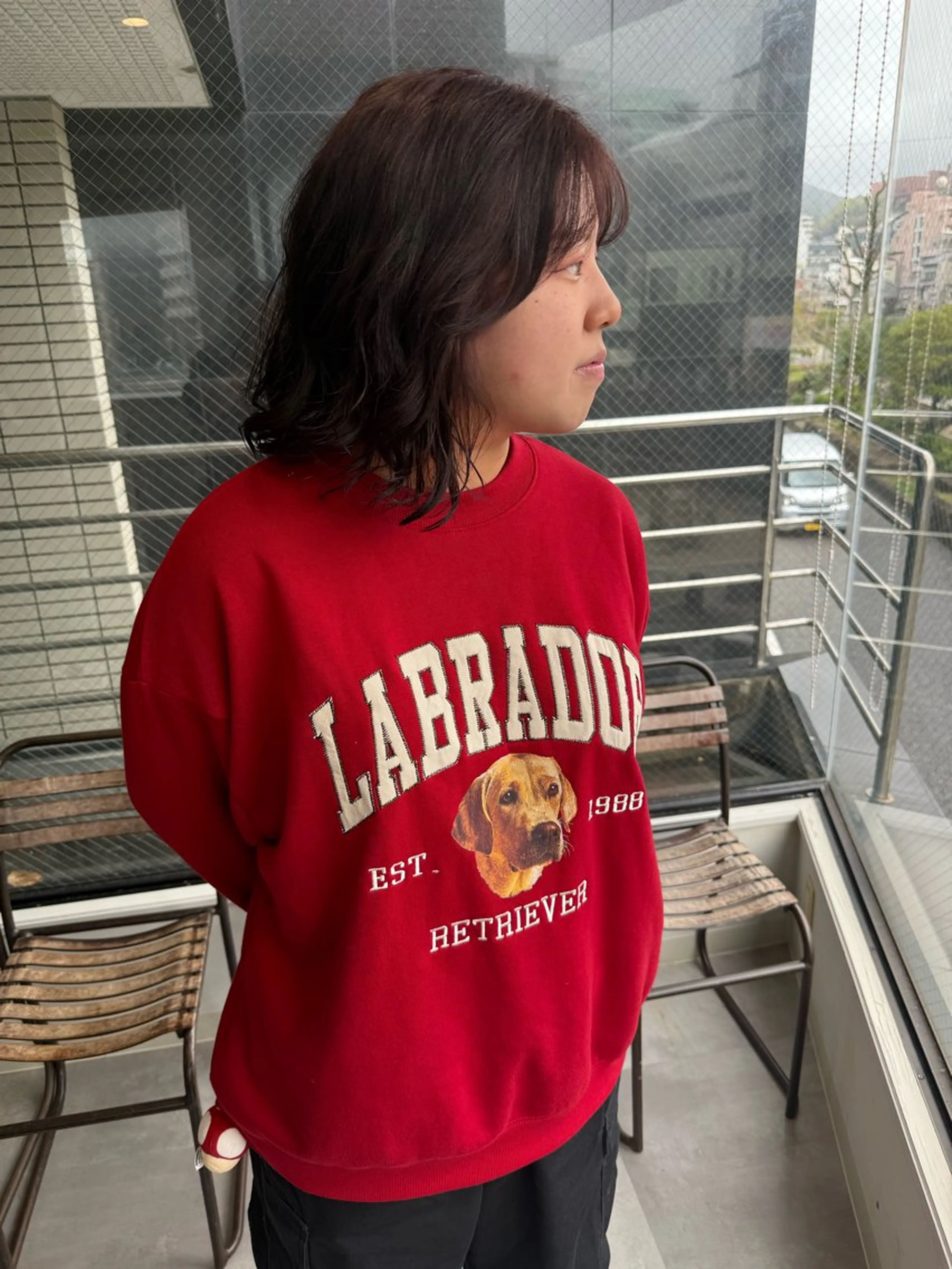 ミディアム カラー 宮崎 寛美のヘアスタイル