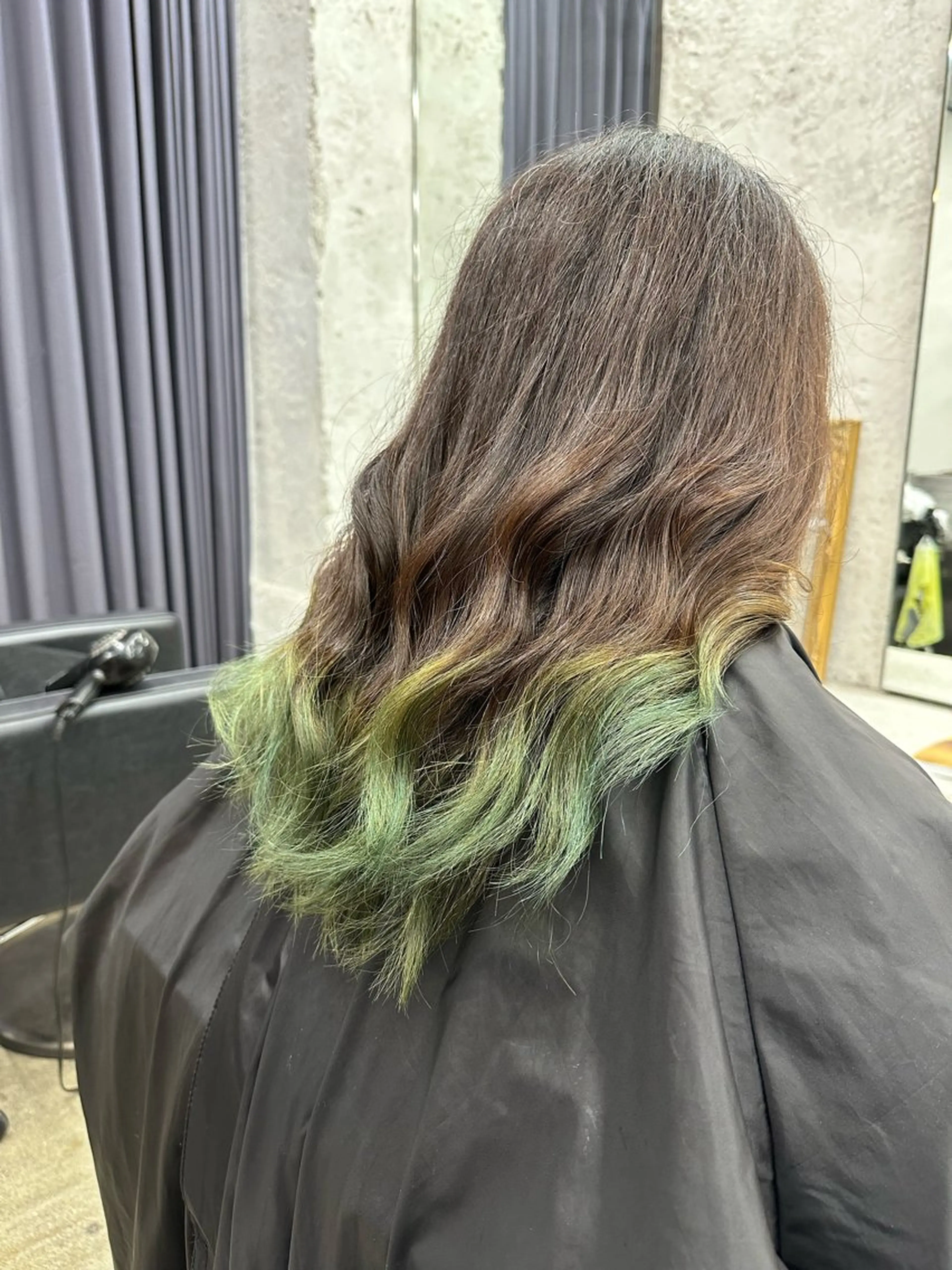 ロング カラー カット ヘアカラー トリートメント LANDS所属・🪐LANDS🪐 福垣 海也のヘアスタイル