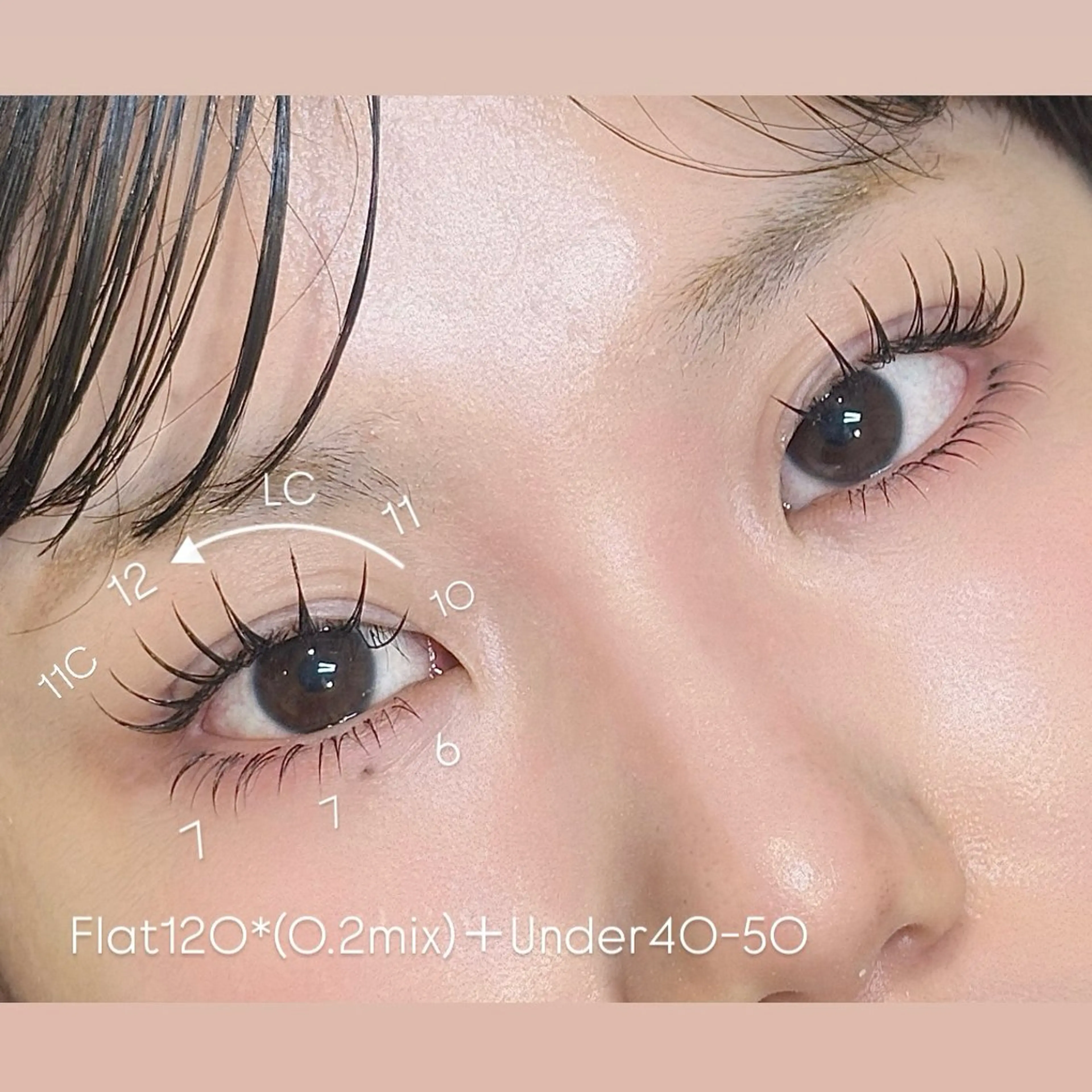 マツエク・マツパ AILEEN *のマツエク・マツパデザイン