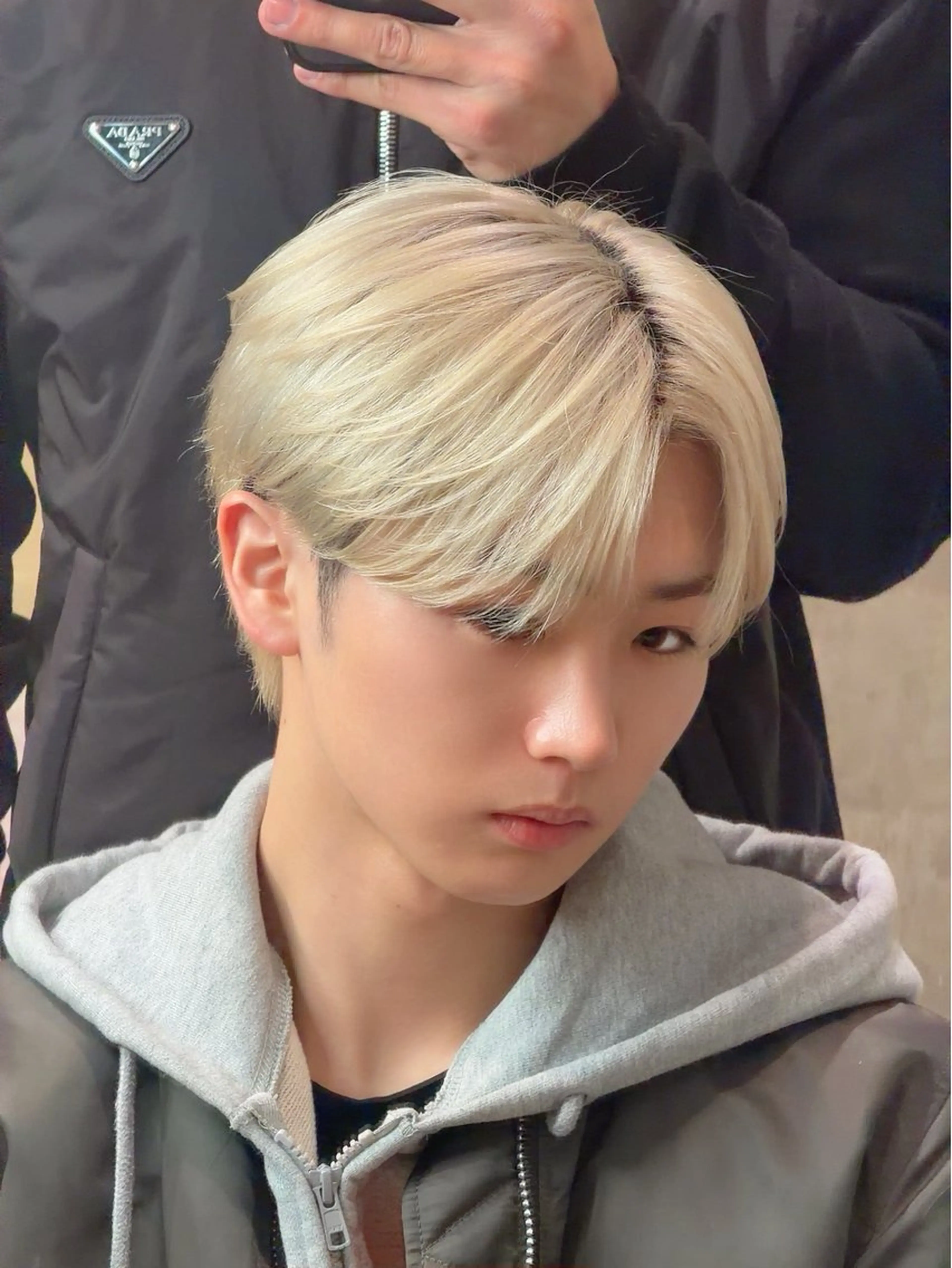 メンズ センターパート カット NOVA天王寺店所属・NOVA天王寺 武元 裕聖のヘアスタイル