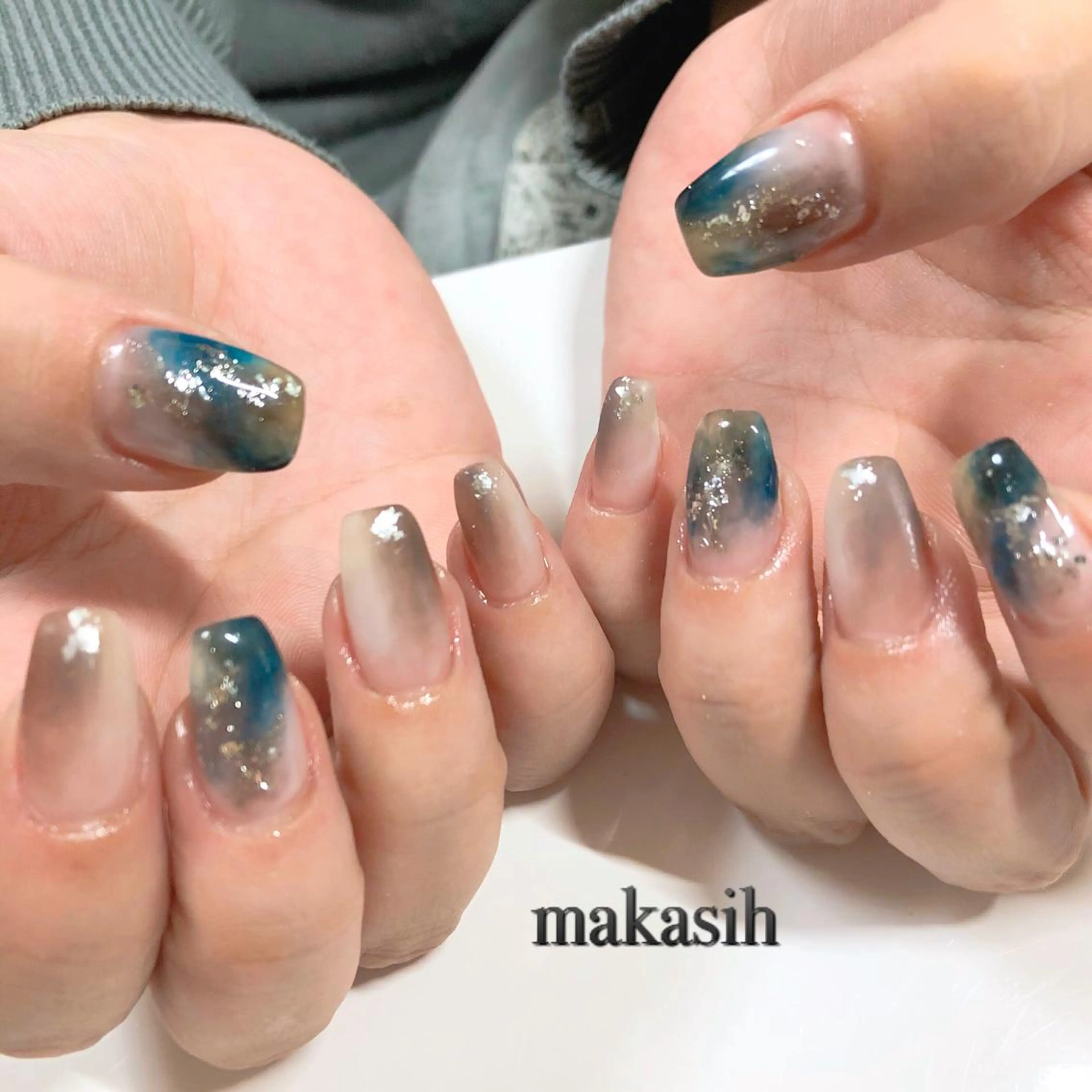 ネイル クリアネイル 持ち込み ニュアンスネイル 濱田 美菜子のエステ・リラクイメージ