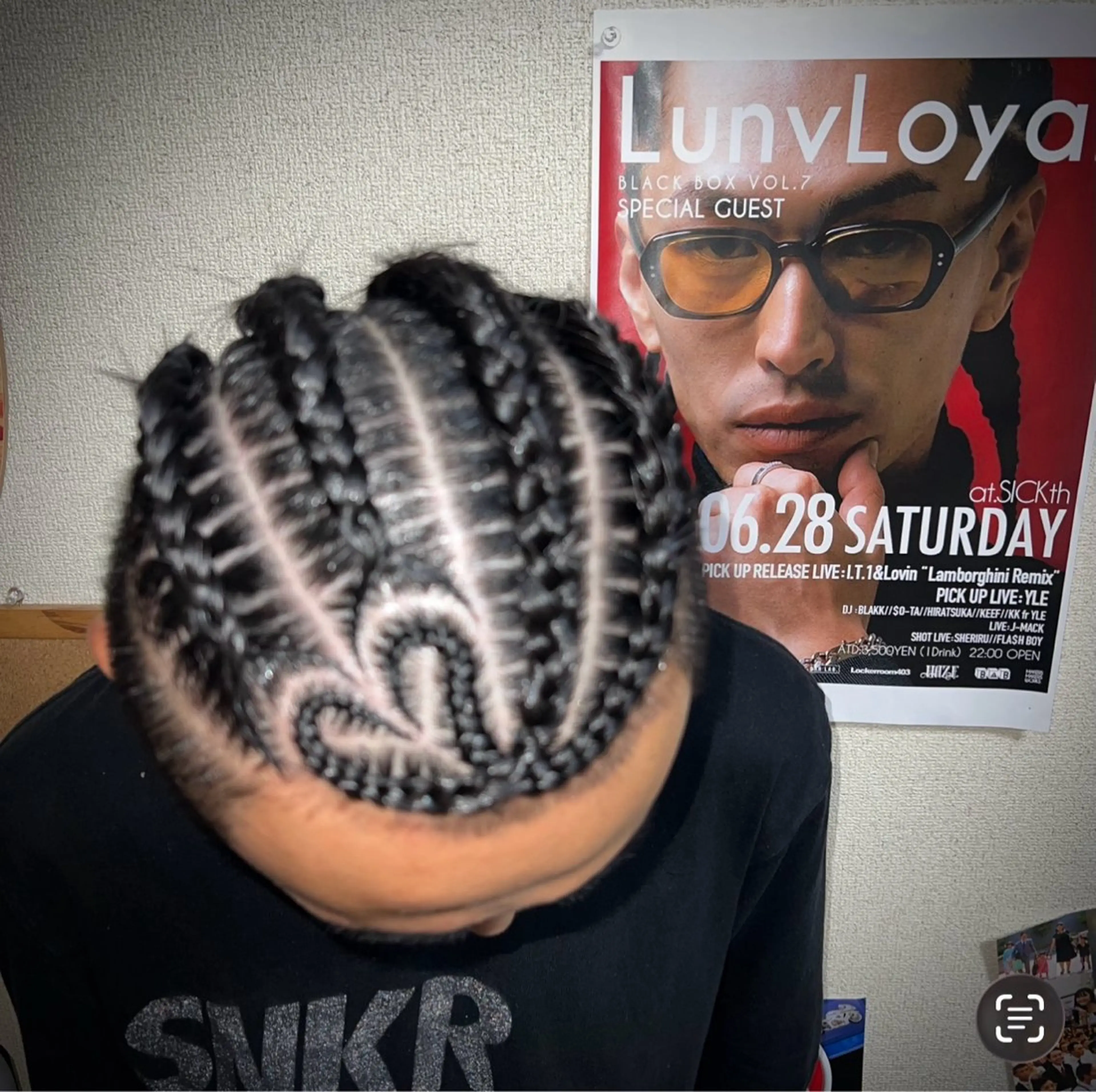 カラー パーマ ヘアアレンジ メンズ パーマ エクステ ヘアセット jp doggのヘアスタイル