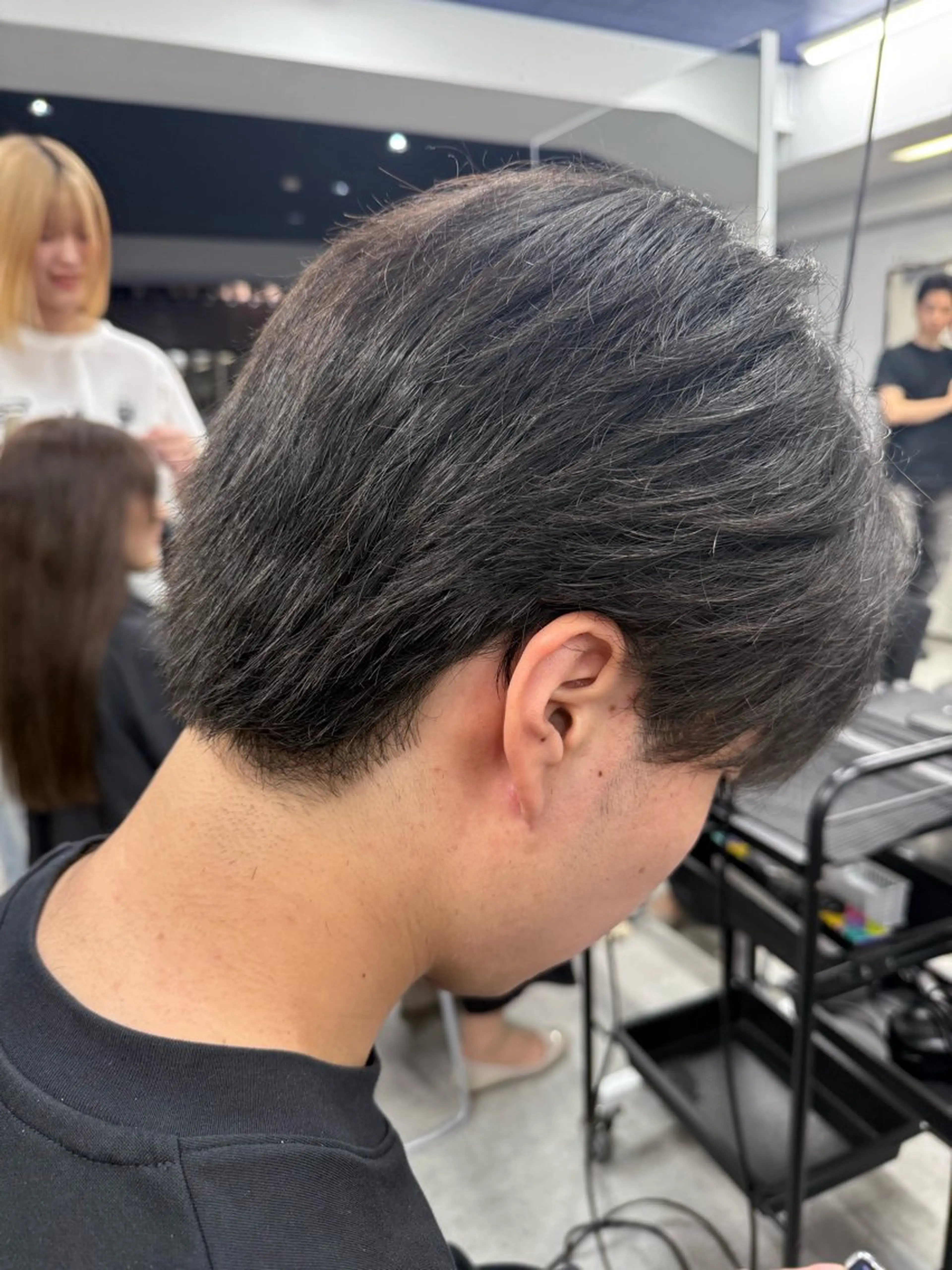 ヘアアレンジ メンズ フェザーオーダー Ｎｏ．1美容師のヘアスタイル