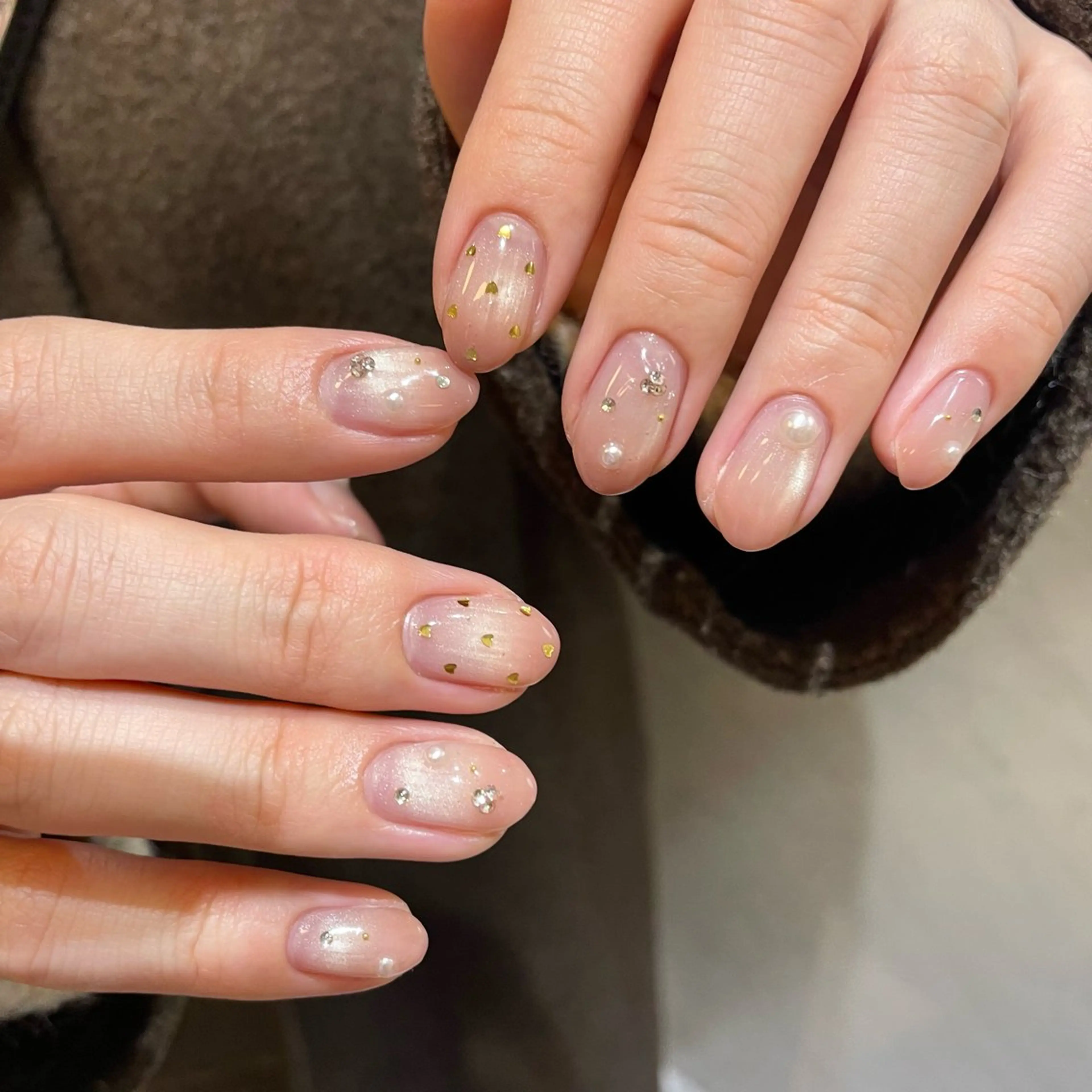 ネイル グラデーション マグネットネイル ハンドネイル kaho /天神ネイルサロンのネイルデザイン