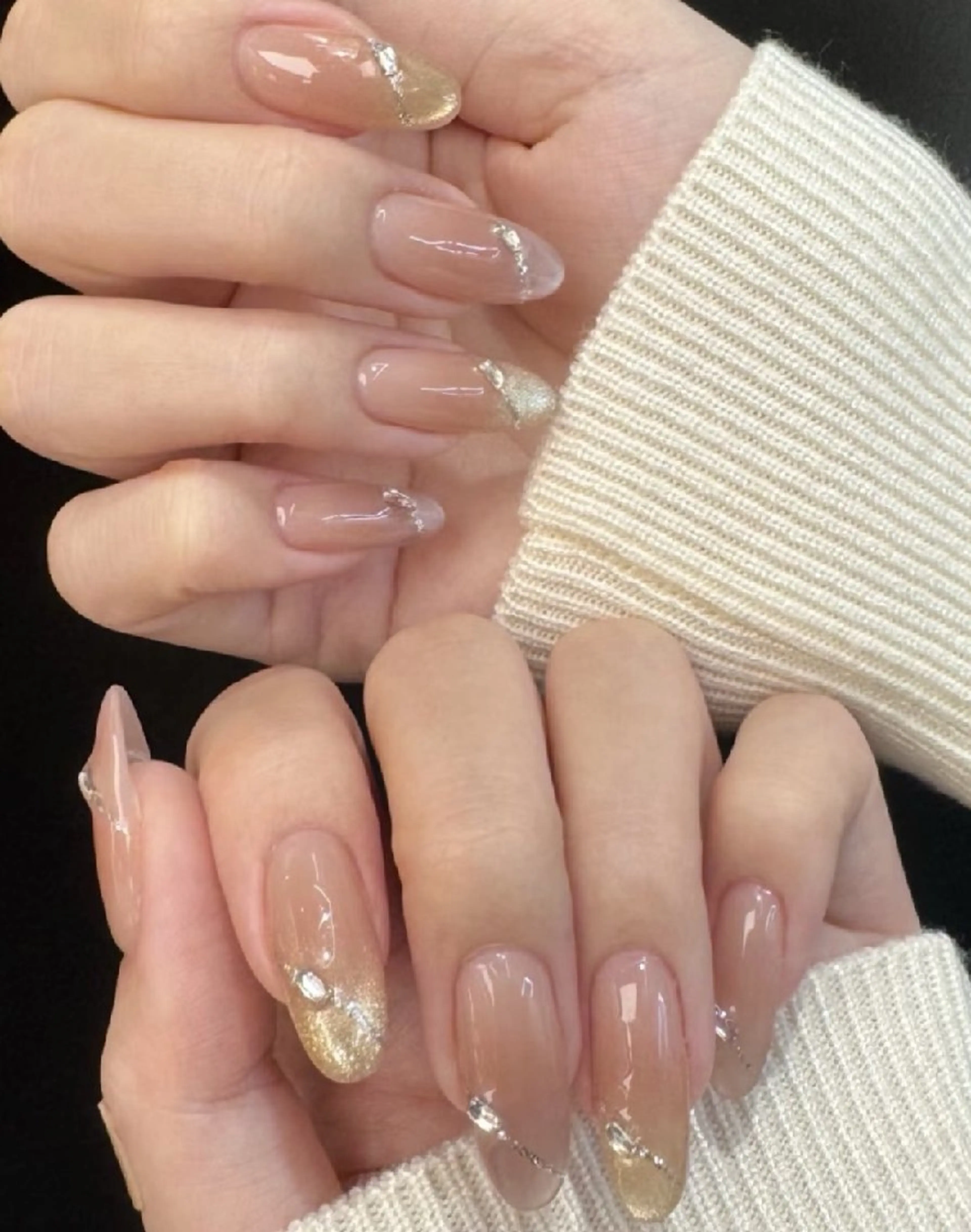 ネイル Miu Miu 🎀 長さだし專門のネイルデザイン