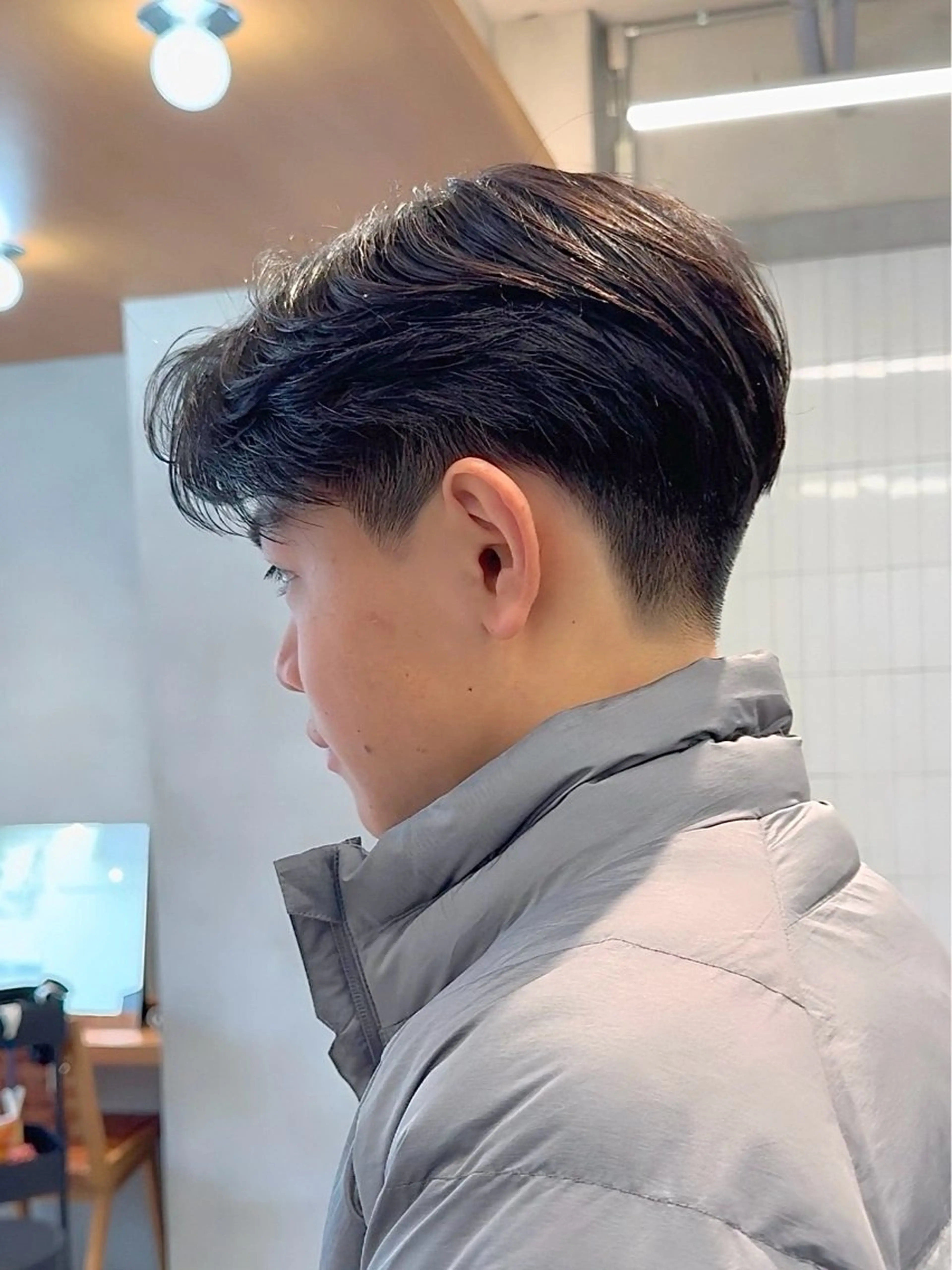 メンズ nicoTOKYO 原宿所属・センターパート /メンズ/海野颯生のヘアスタイル