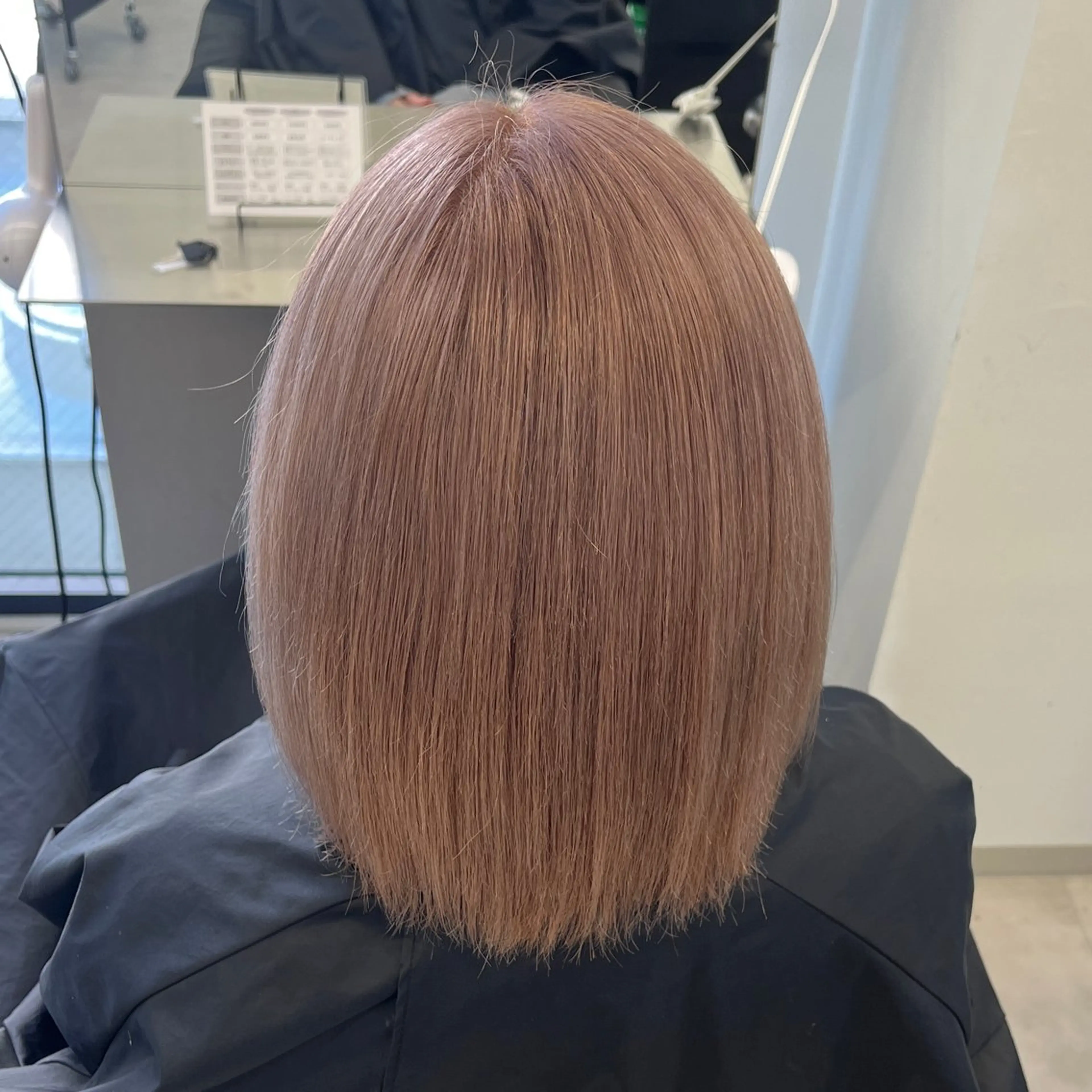 カラー ベージュカラー ブリーチ 透明感カラー ダブルカラー ハイトーンカラー ヘアカラー MOMOKA /　Lapis大名店のヘアスタイル