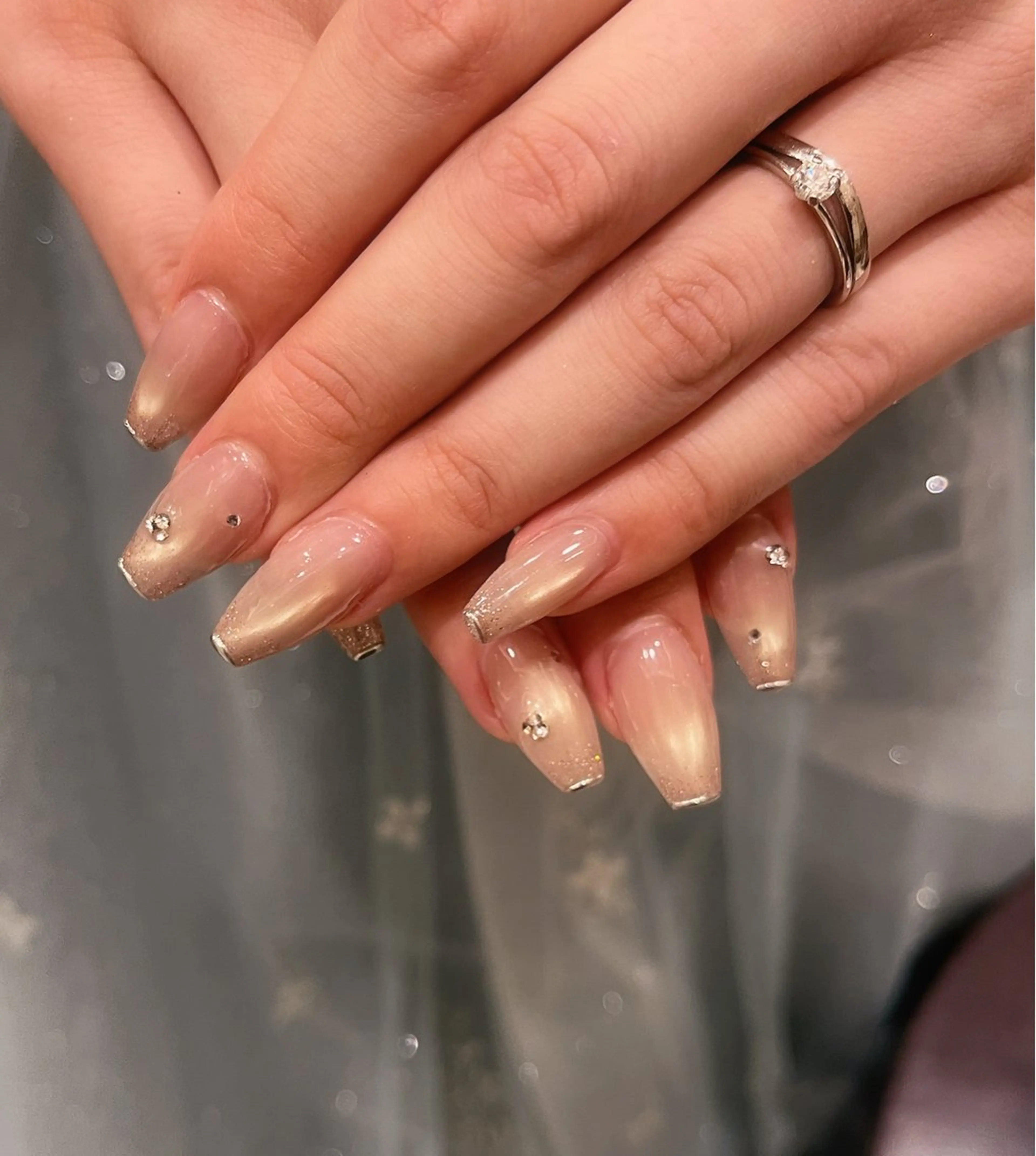 ネイル ブライダルネイル ハンドネイル ネイルハウス✴︎ふたご座所属・ネイルハウスふたご座 Natsumiのネイルデザイン