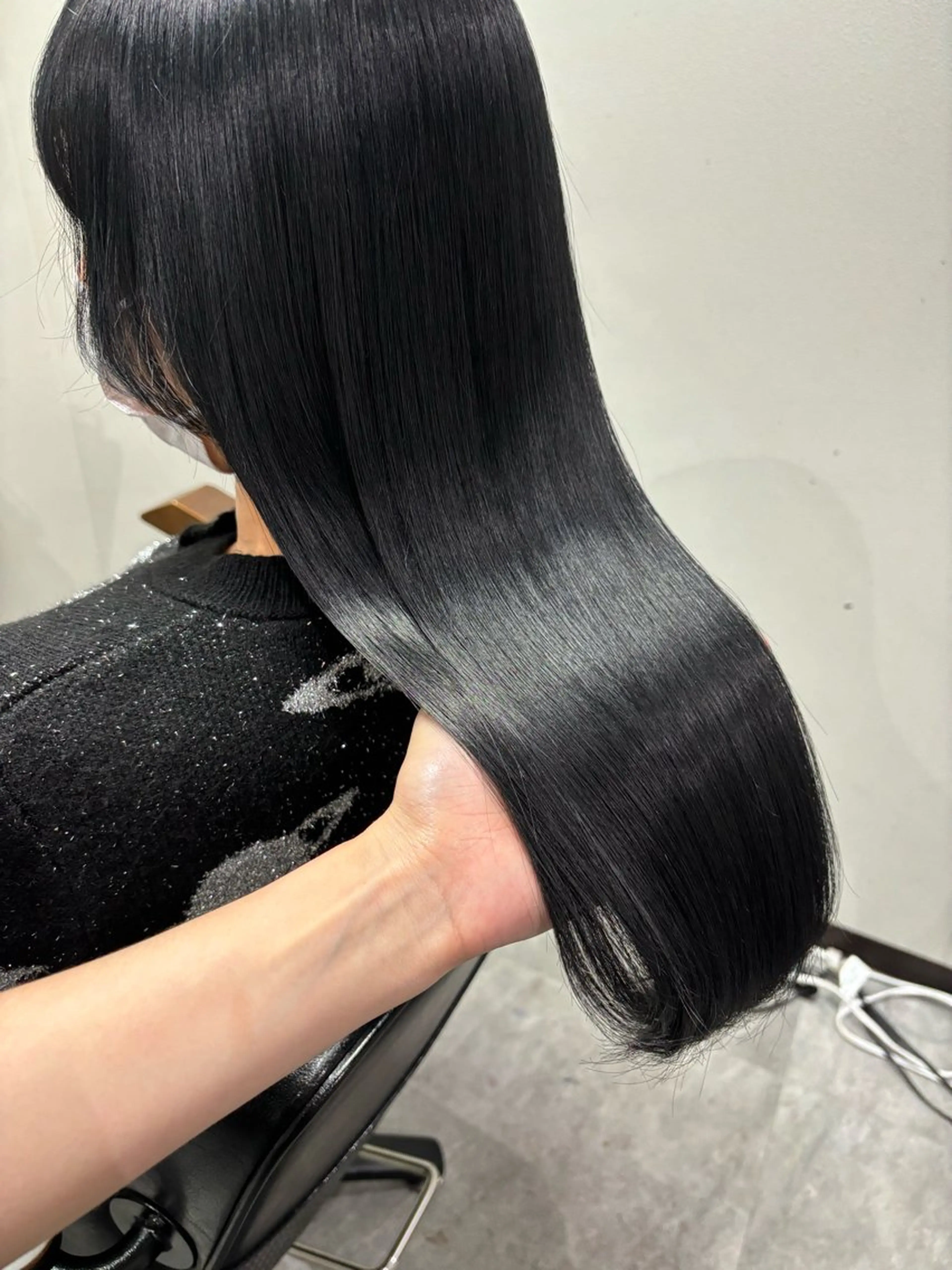 ロング カラー カット ヘアカラー トリートメント 髪質改善&Spa fee by carrefour 大橋店[フィー・バイ・カルフール大橋]所属・stylist Yukieのヘアスタイル