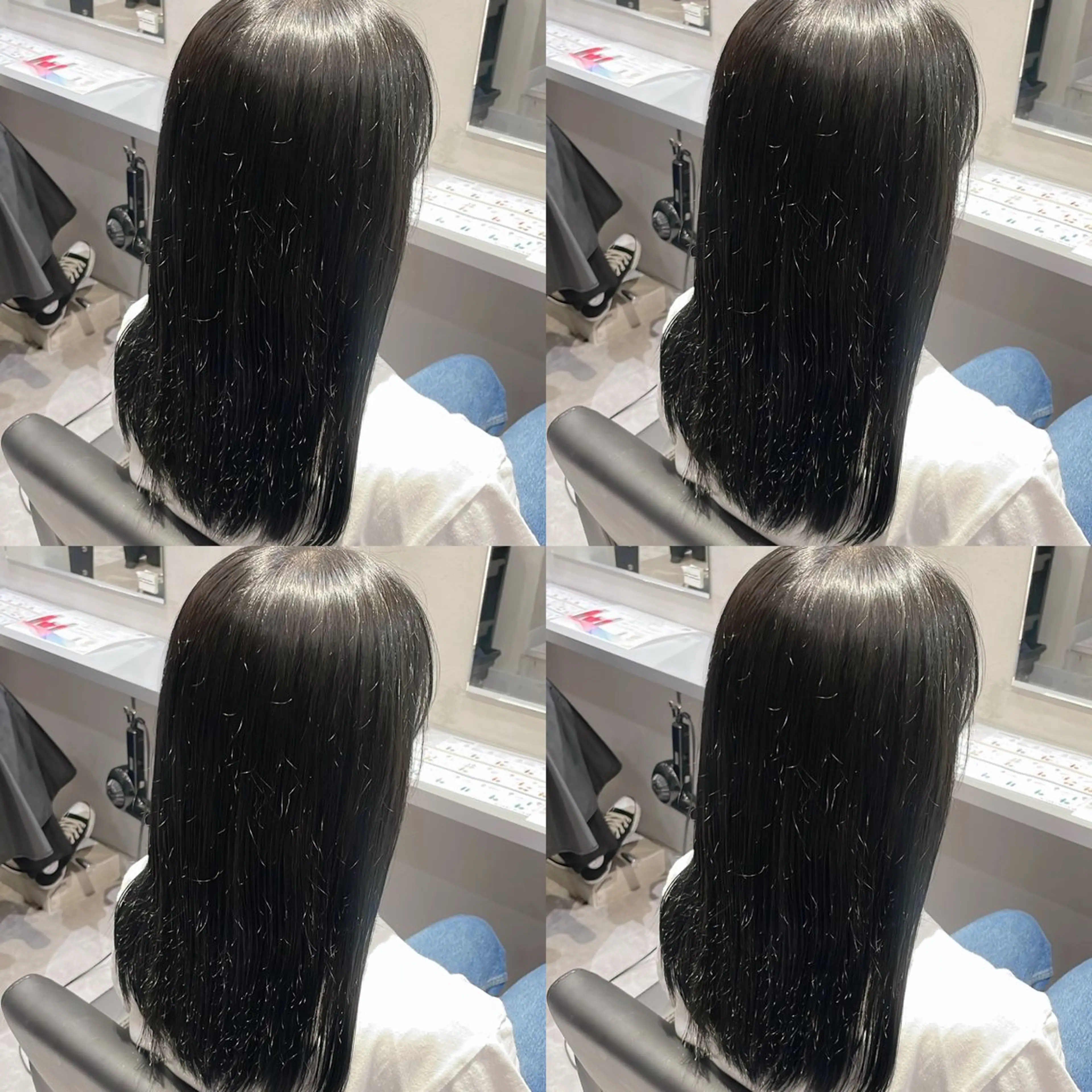 セミロング カラー Minami. 🩵 再現性特化ヘアのヘアスタイル