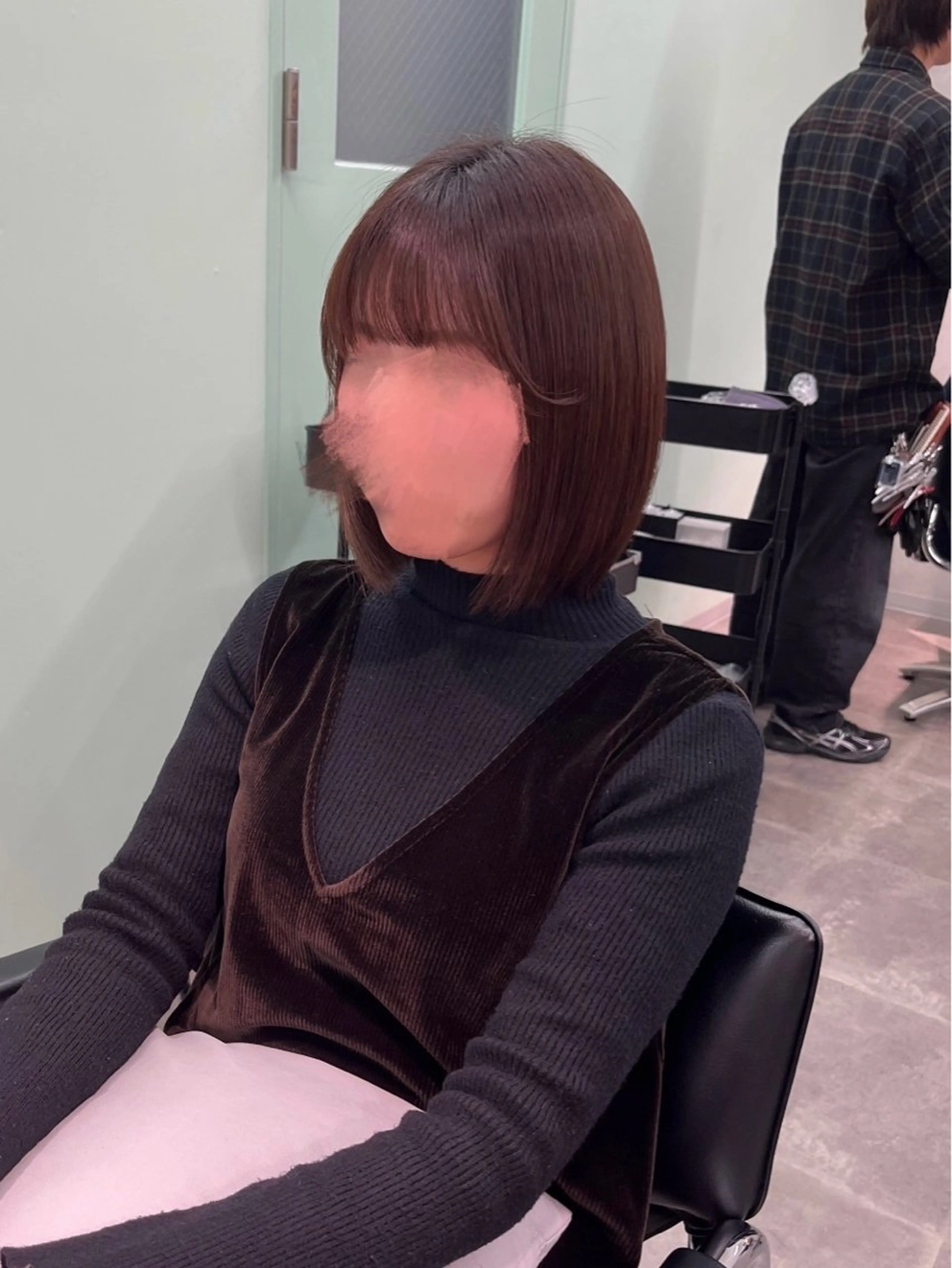 【✨️お早めに‼️残り2枠限定🫧】韓国ボブカット➕1stepトリートメントの写真