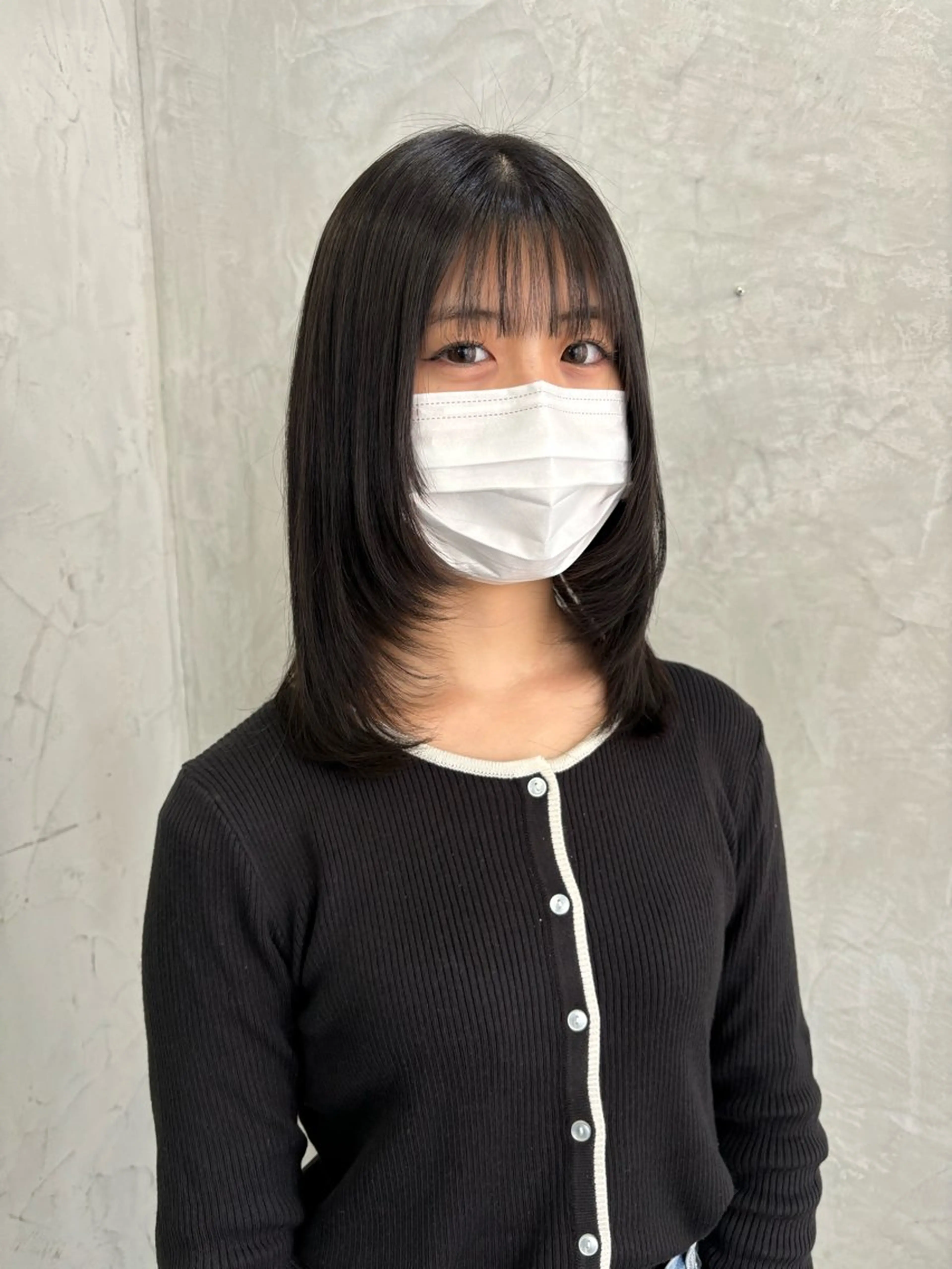 パーマ ストレートパーマ パーマ MaisonHALU 松浦光咲のヘアスタイル