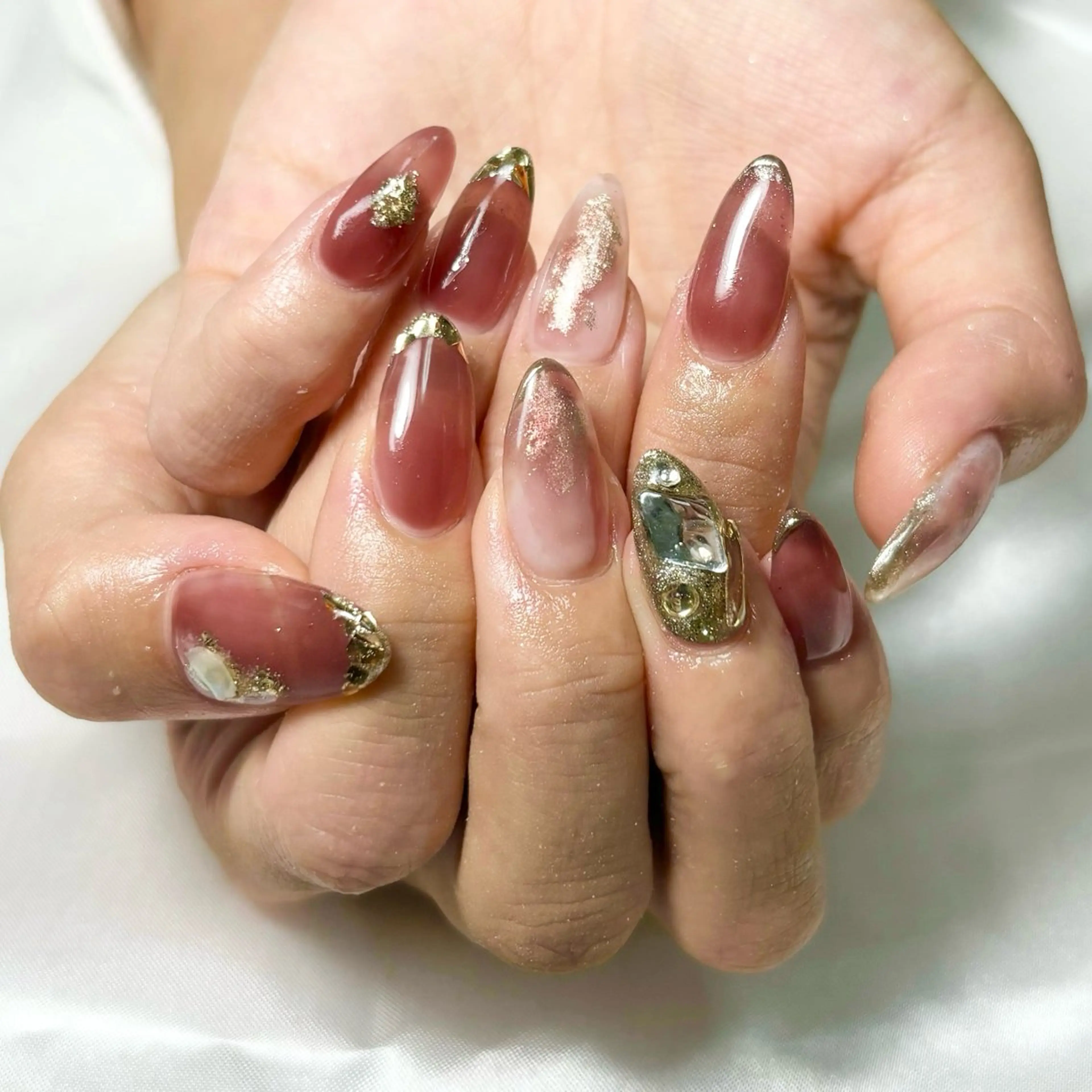 ネイル ハンドネイル nail salon Ecrin所属・前島 稀歩のネイルデザイン