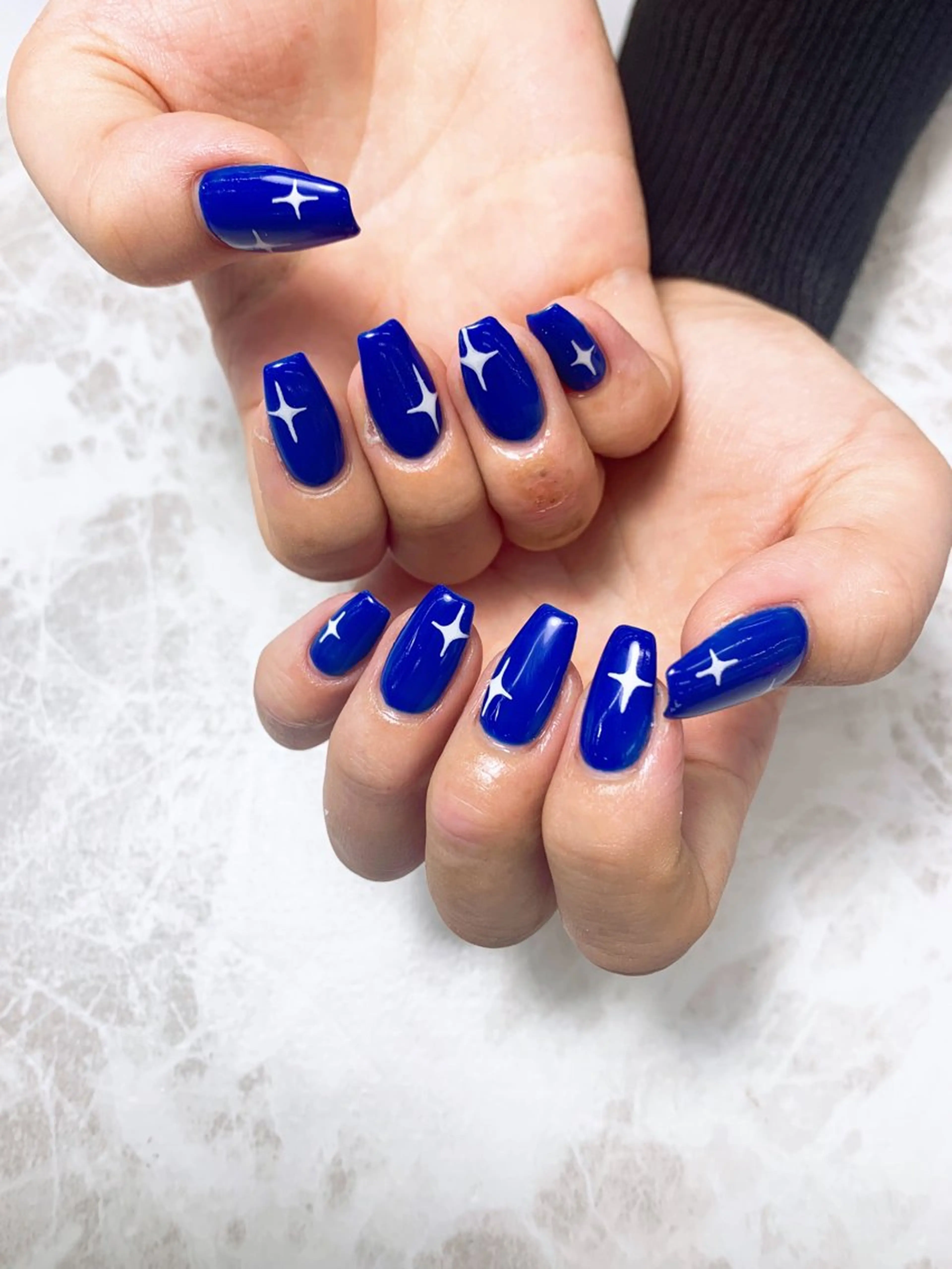 ネイル ハンドネイル ⭐︎休業中の練習⭐︎ JNA認定講師髙橋のネイルデザイン