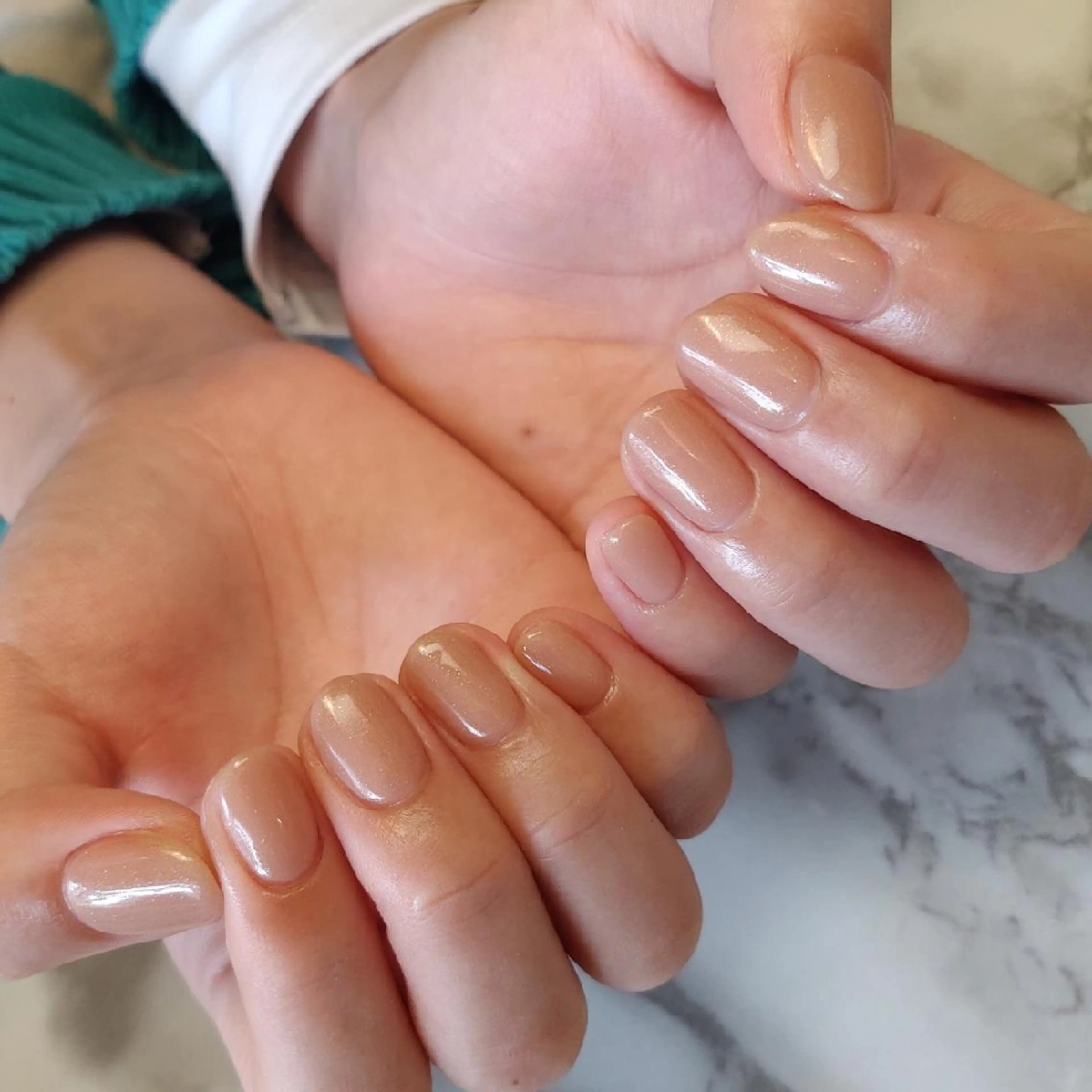 ネイル ワンカラーネイル ジェヌインネイル 河内のネイルデザイン