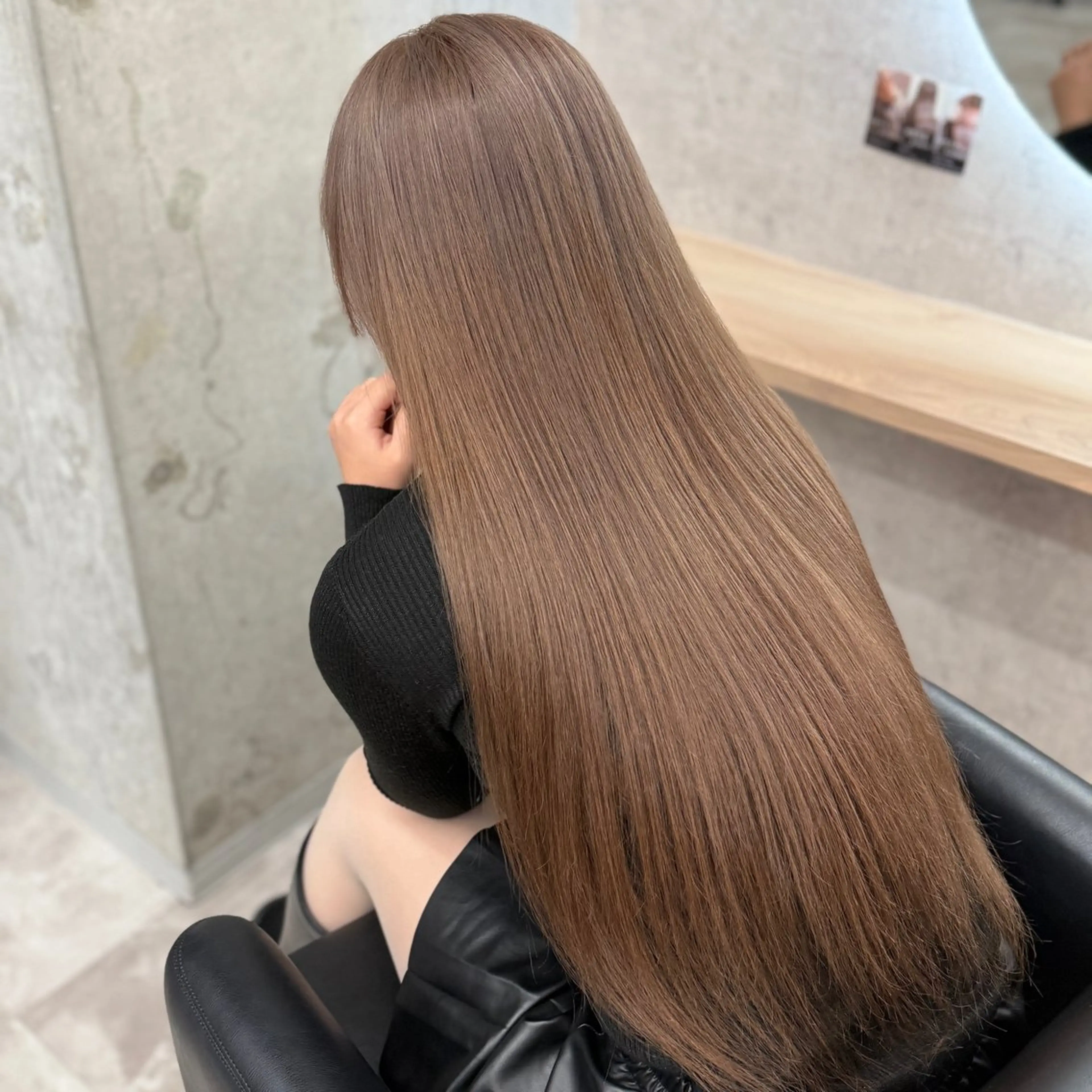 ロング ヘアカラー alo所属・ほの/ブリーチモデル 🎀/艶カラー‎のヘアスタイル