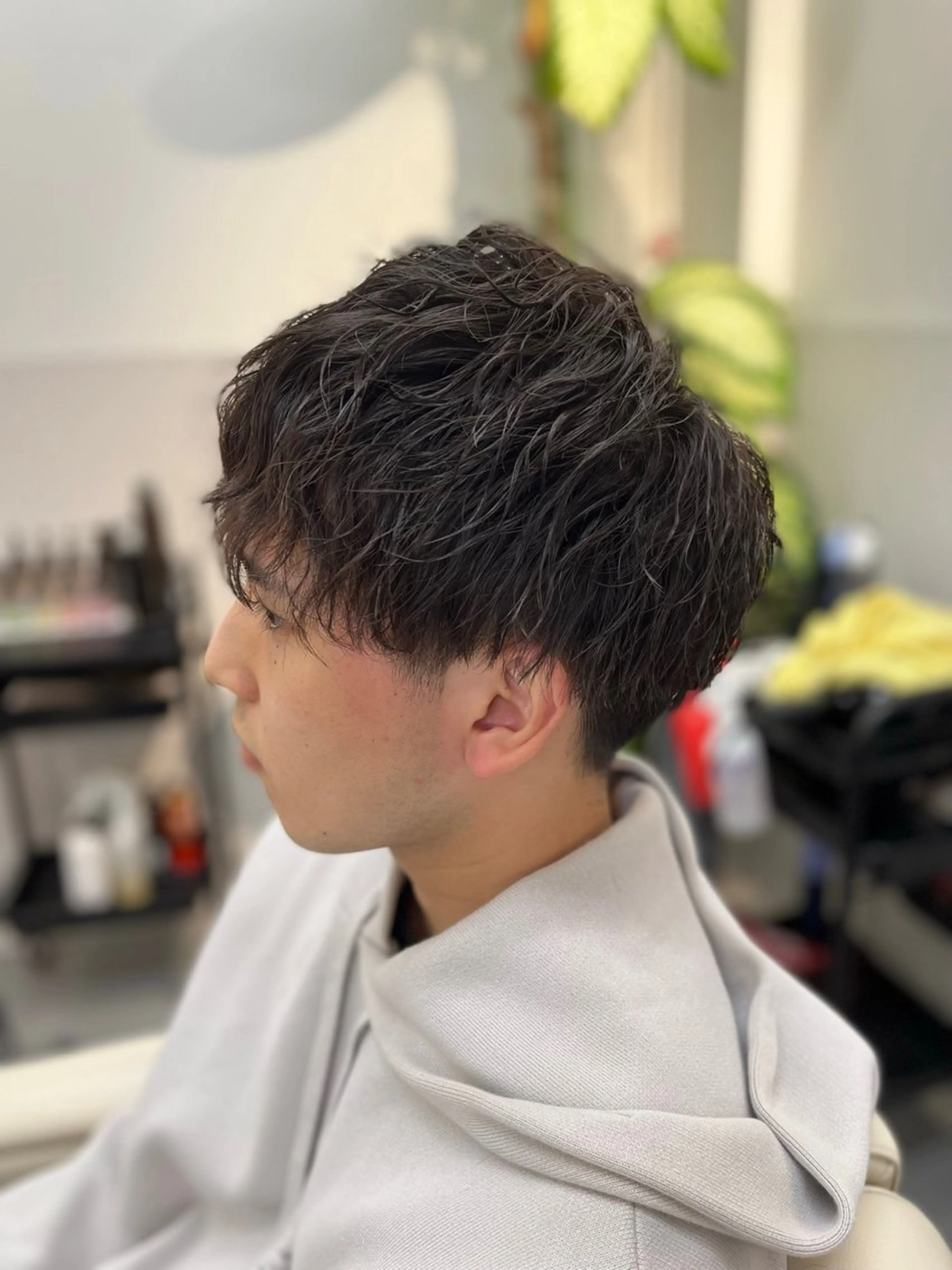 パーマ メンズ カット パーマ スーパーカットジョージ所属・藤本 康太のヘアスタイル