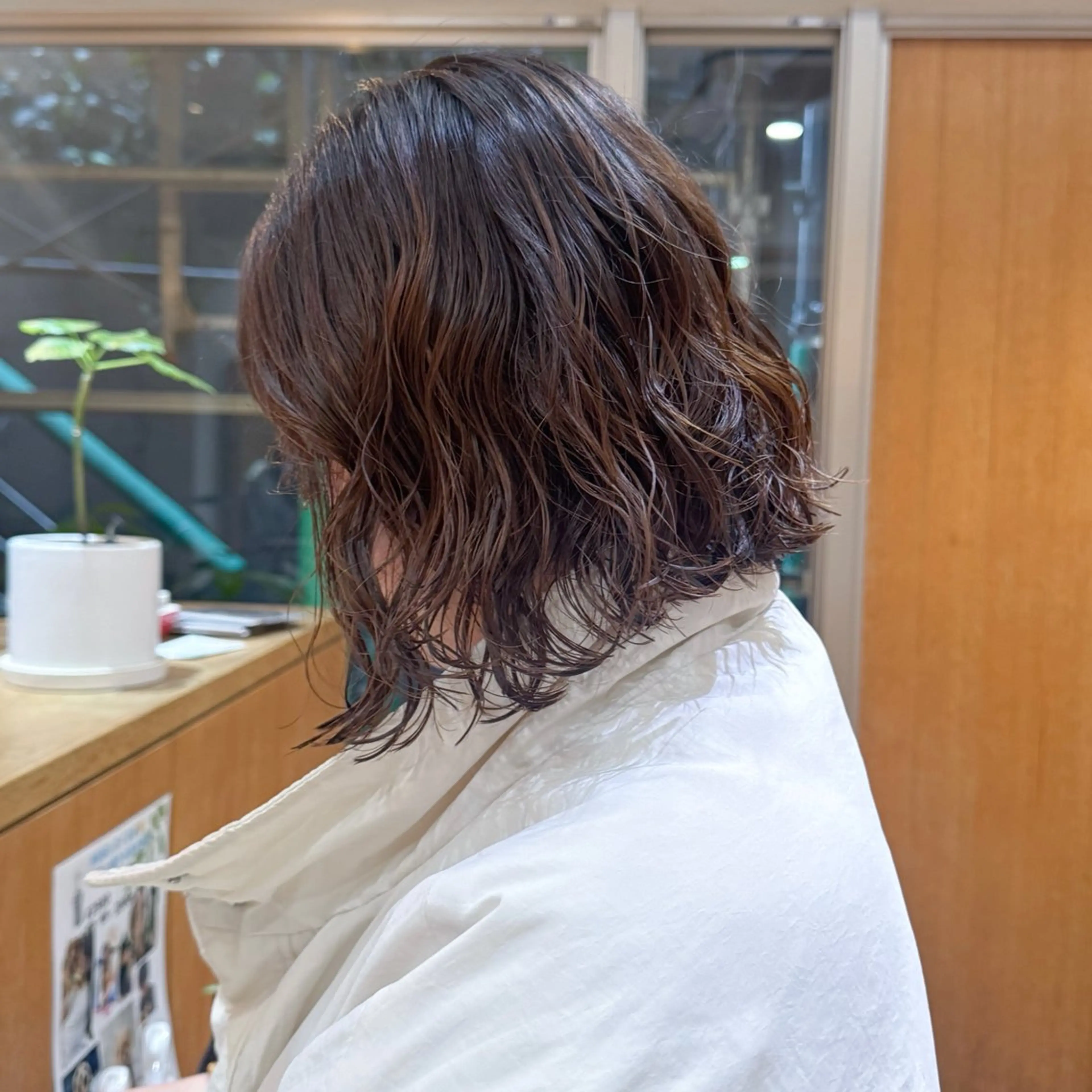 ショート パーマ カット パーマ 大橋 芽衣のヘアスタイル