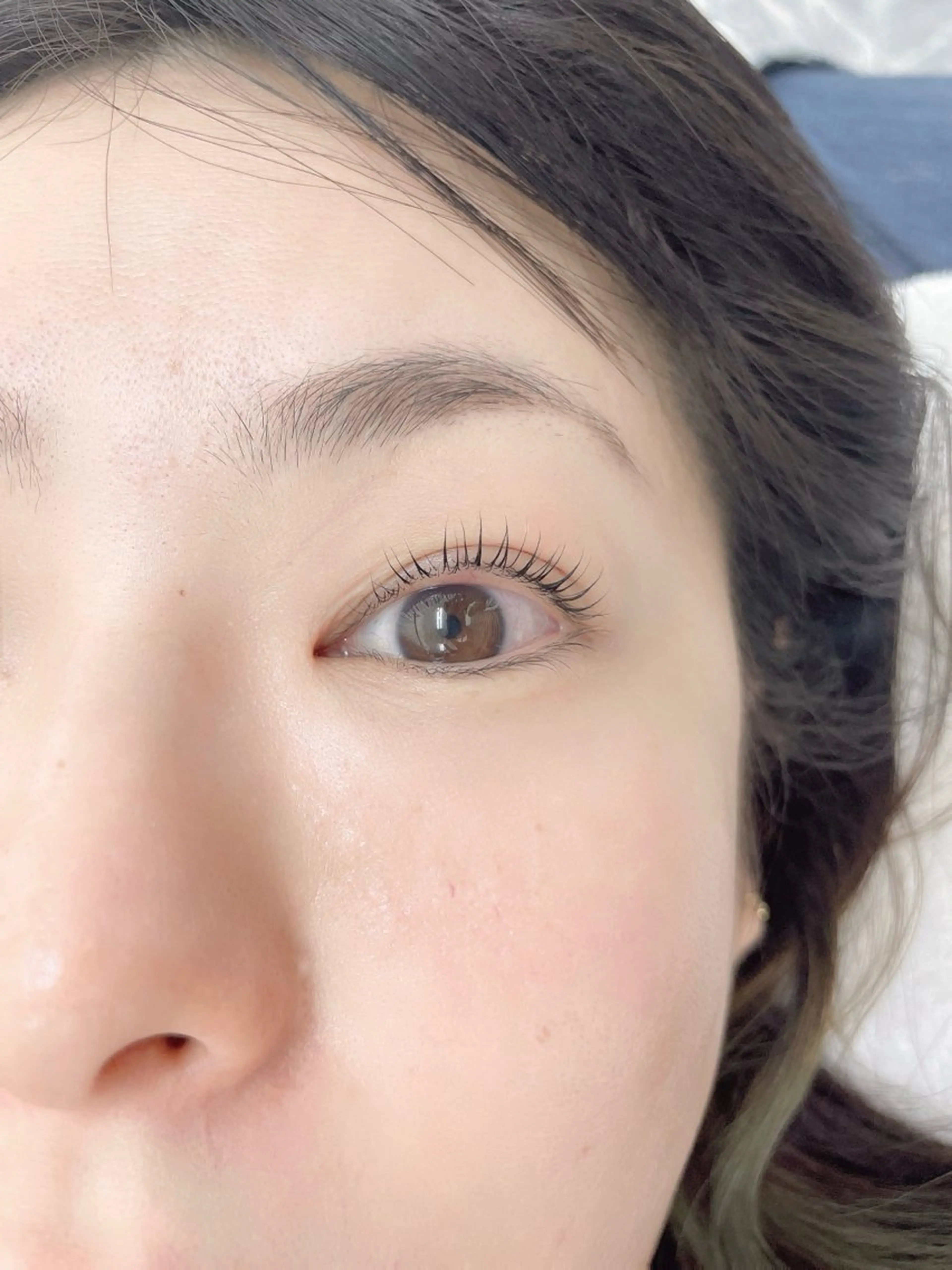 マツエク・マツパ 一重×まつ毛パーマ 桜 杏奈のマツエク・マツパデザイン