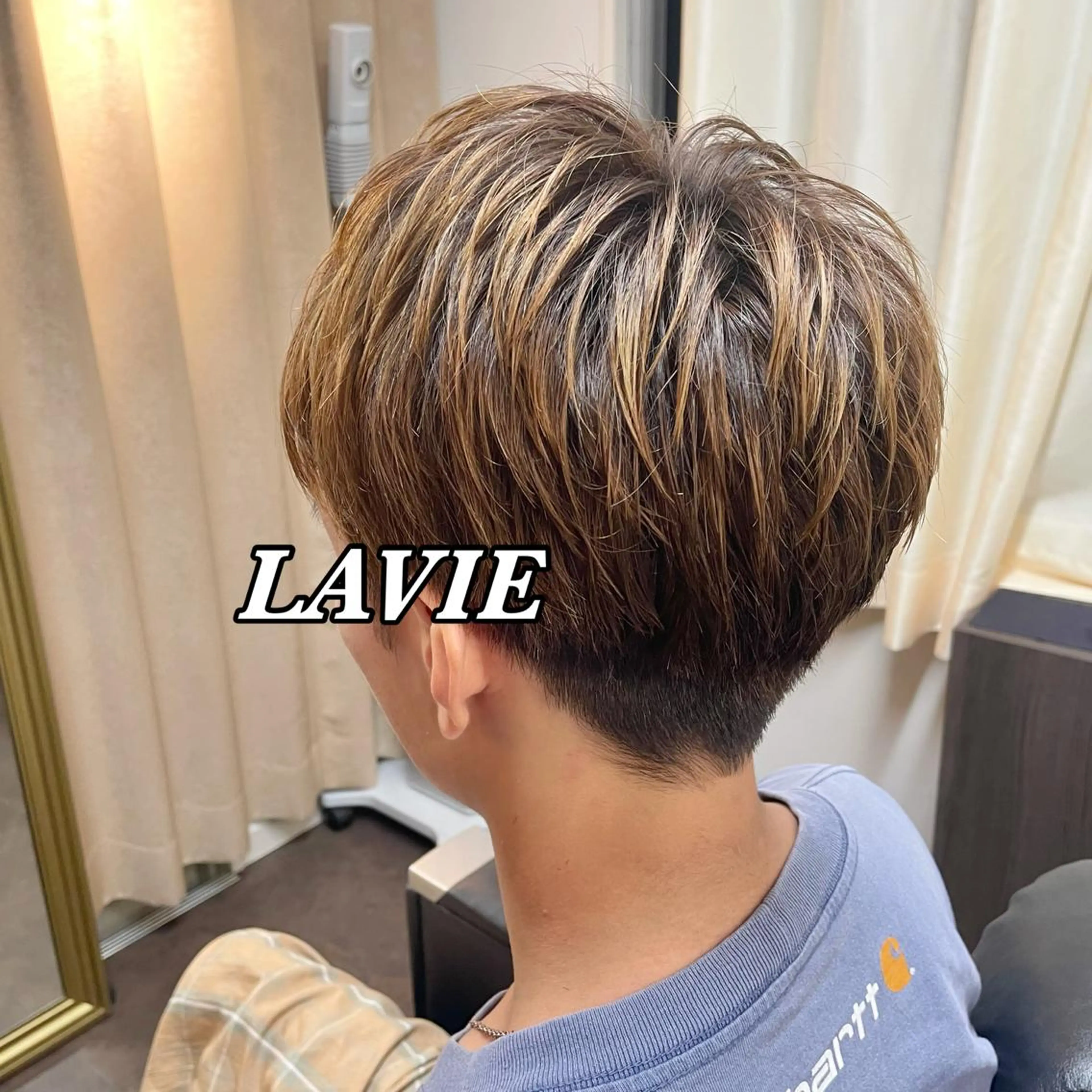 ミディアム ラヴィニュースタンダードバーバー中野店所属・💈TAMOGAMI AMI💈のヘアスタイル