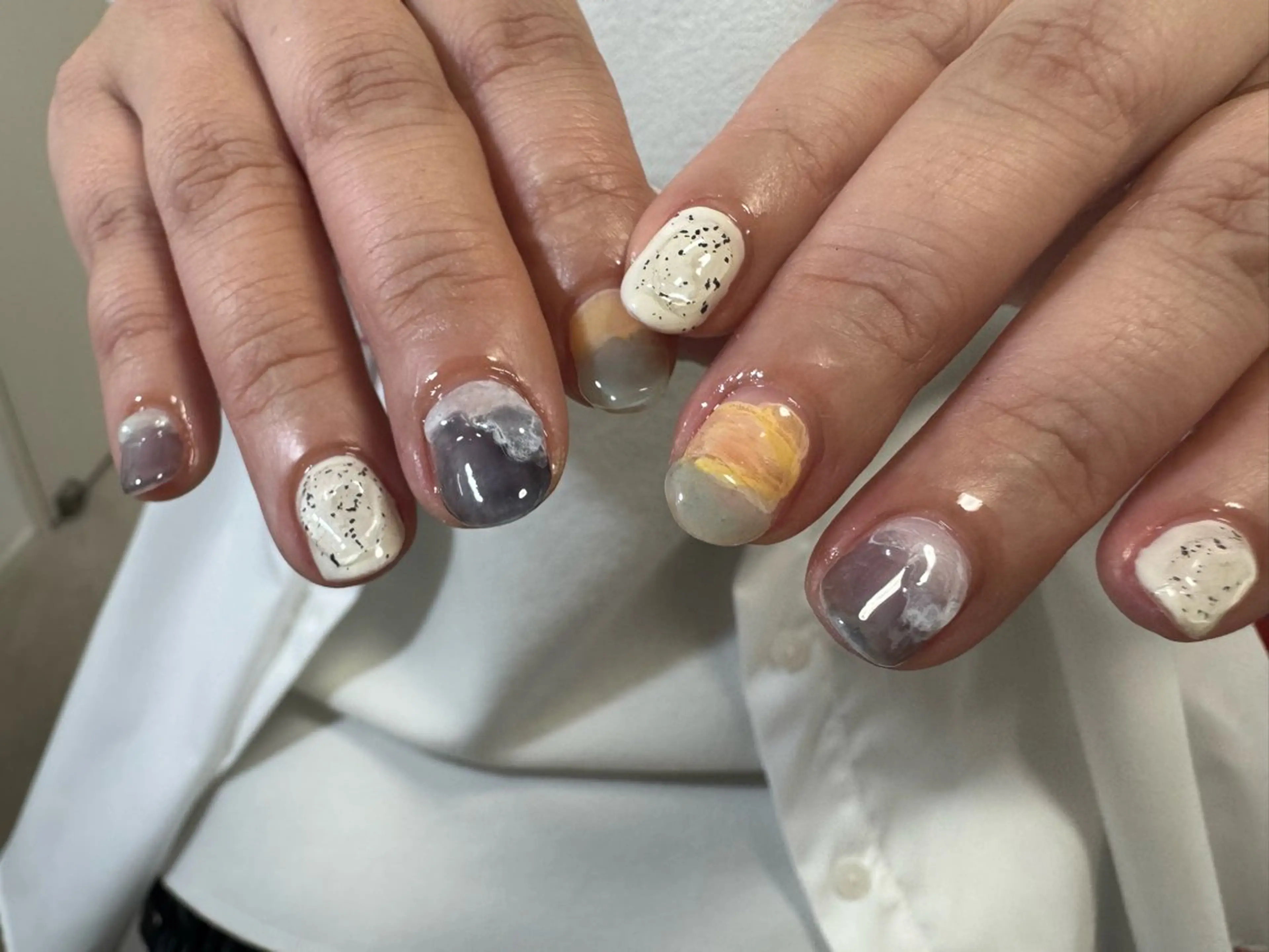 ネイル アートネイル ハンドネイル tsumeasobi所属・tsumeasobi 🪬macoのネイルデザイン