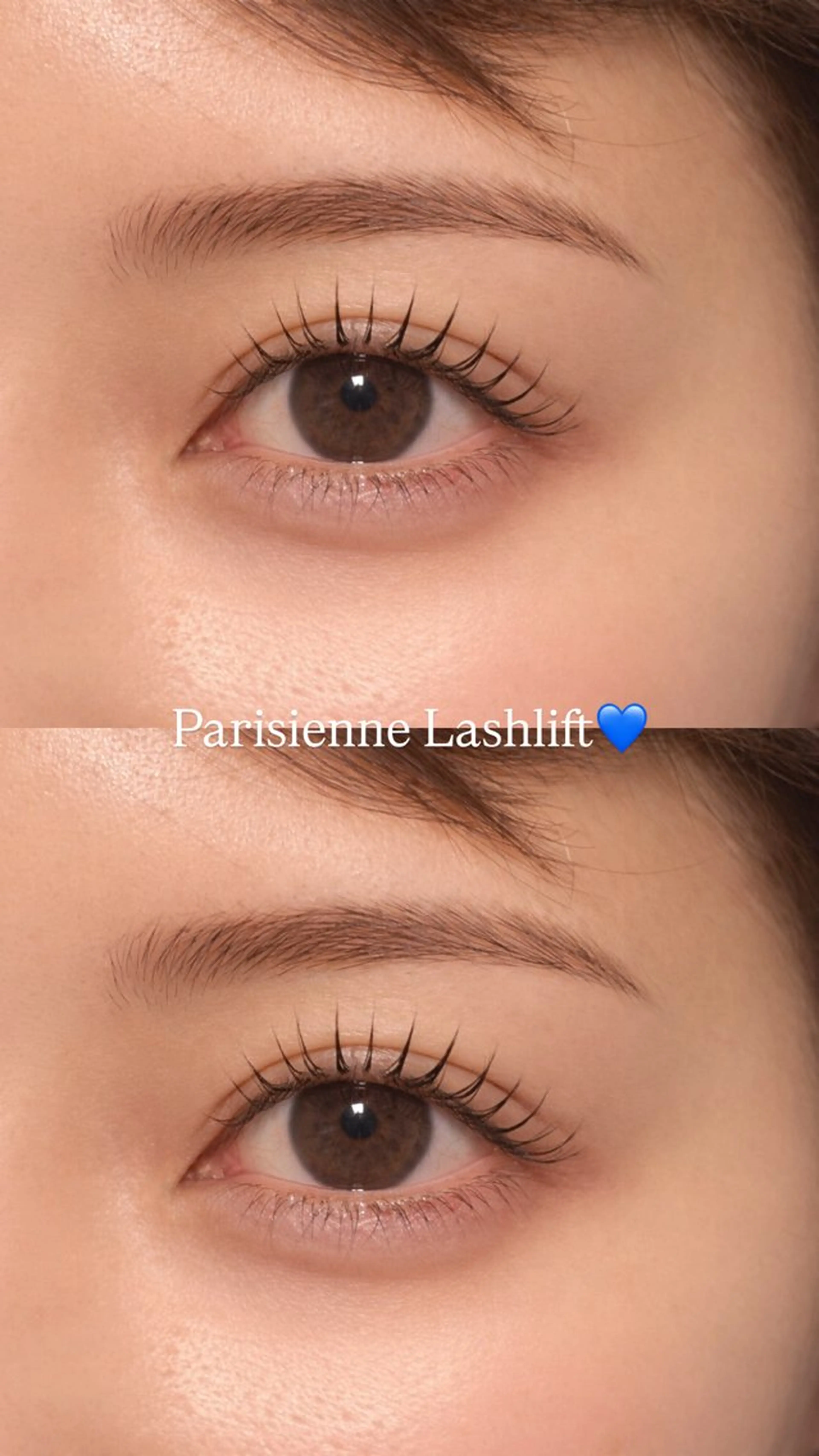 パリジェンヌ風まつげパーマ💖コーティングなしの写真