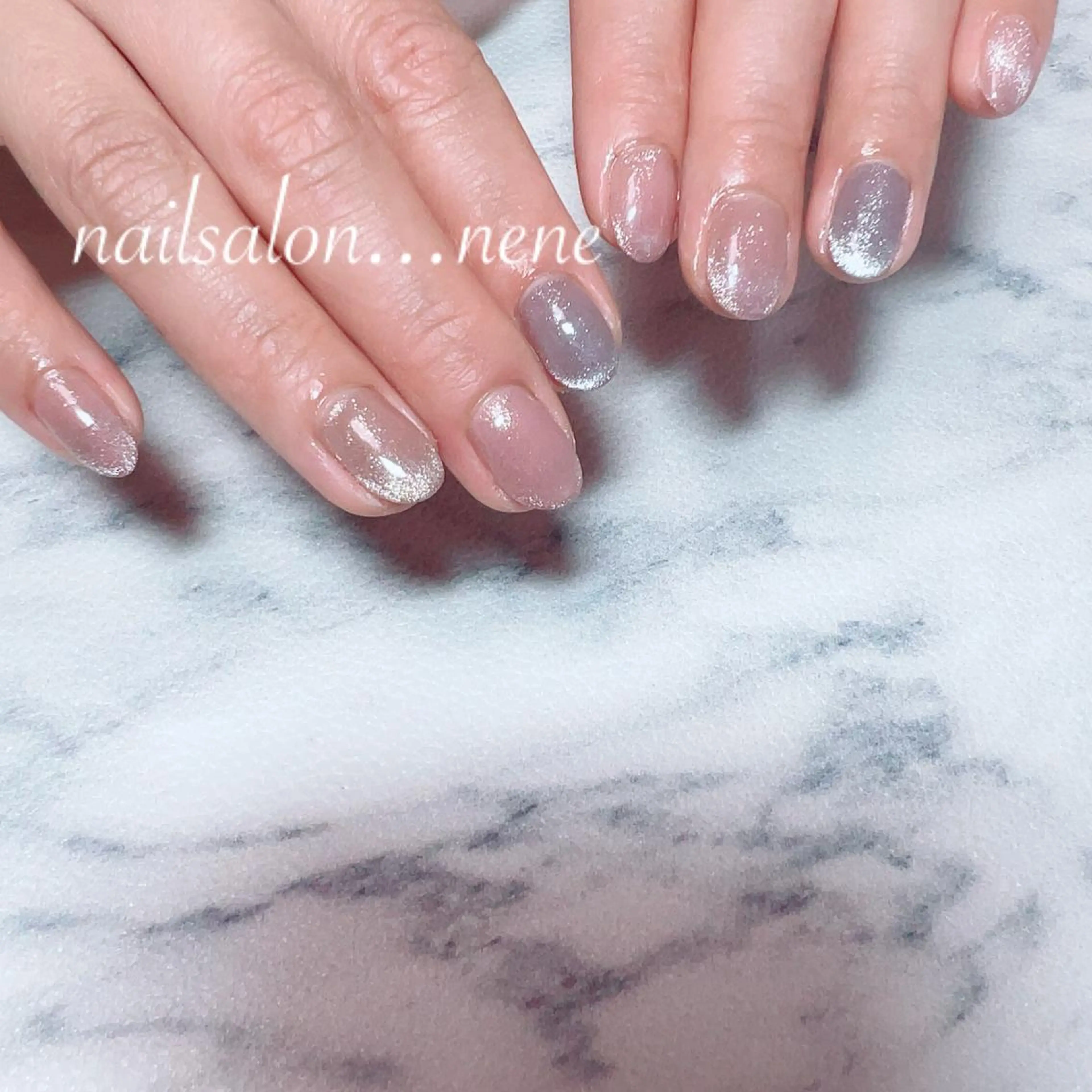 ネイル マグネットネイル nailsalon ...neneのネイルデザイン