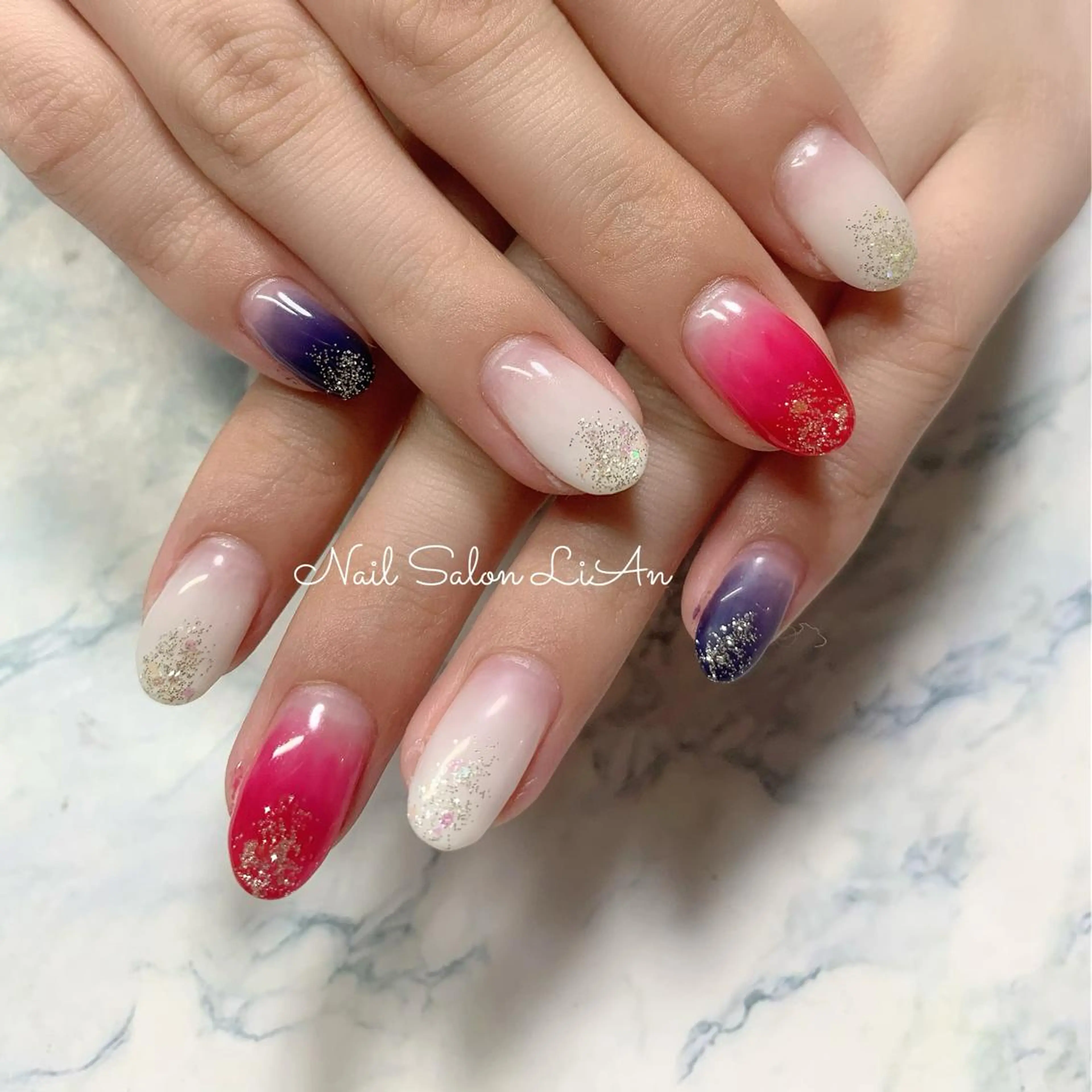 ネイル ハンドネイル NailSalon LiAnのネイルデザイン
