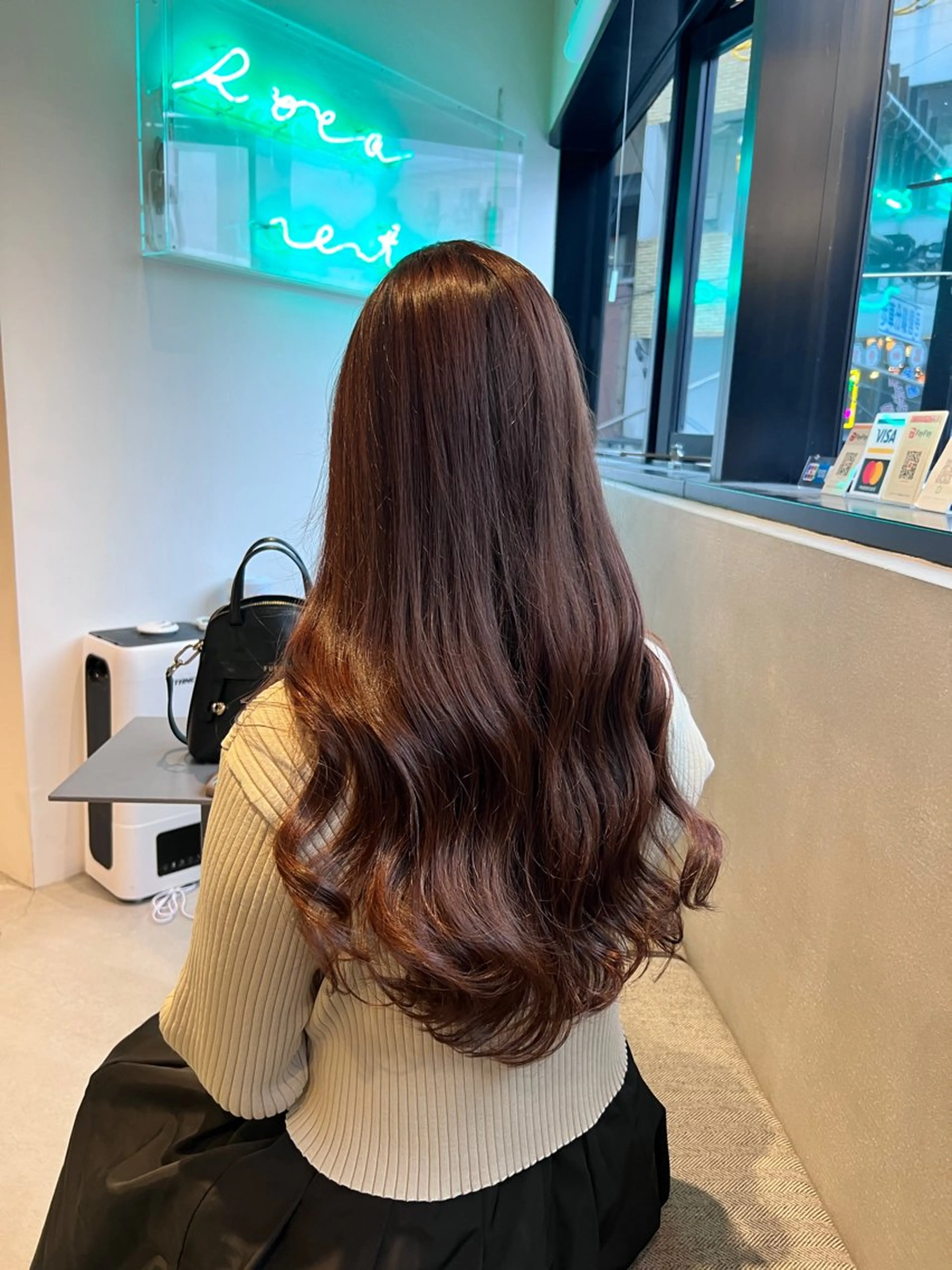 ロング カラー ロカリタ　河原町三条所属・🌐👽フクイ キララ🌎💎のヘアスタイル