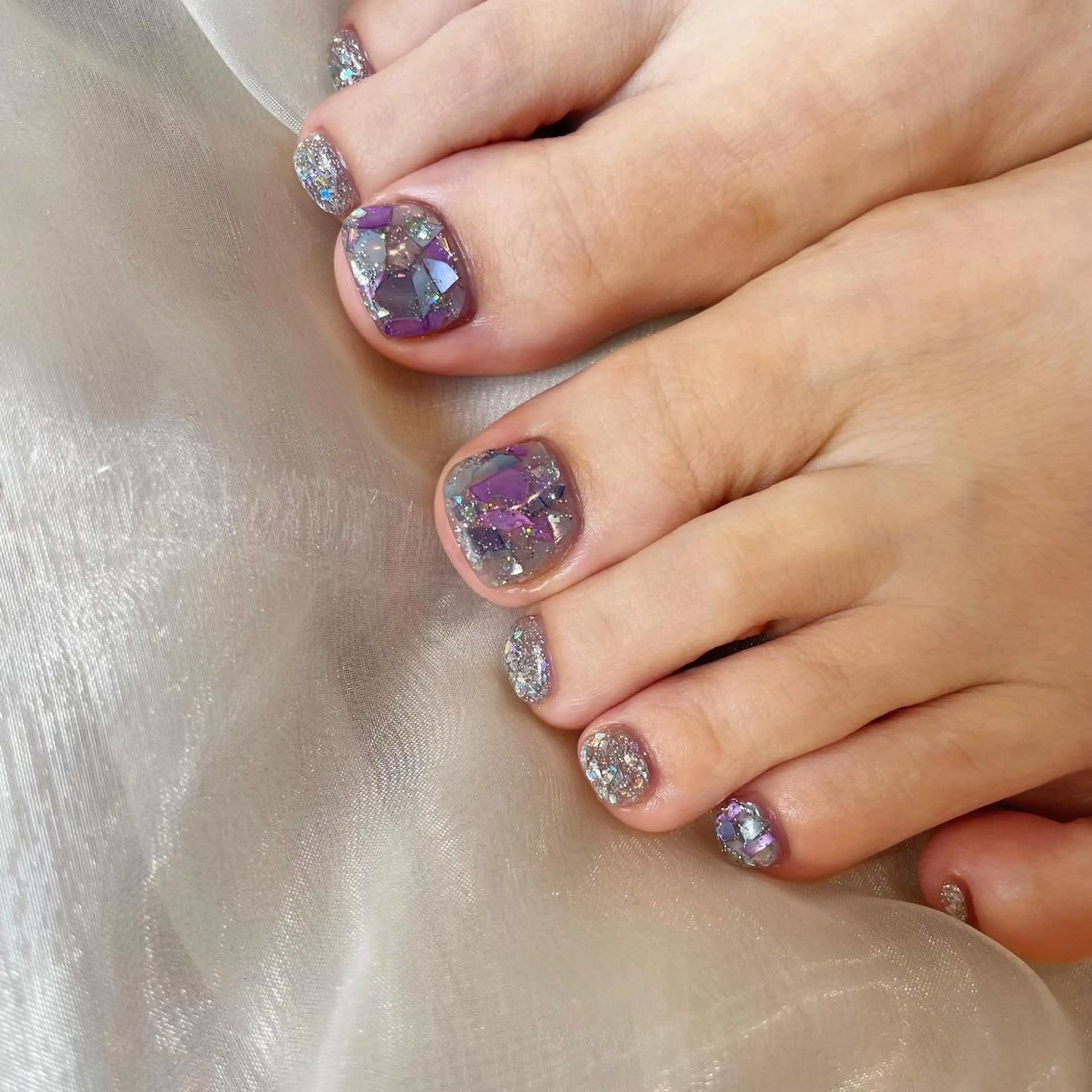 ネイル フットネイル Lunenail所属・Lune nailのネイルデザイン