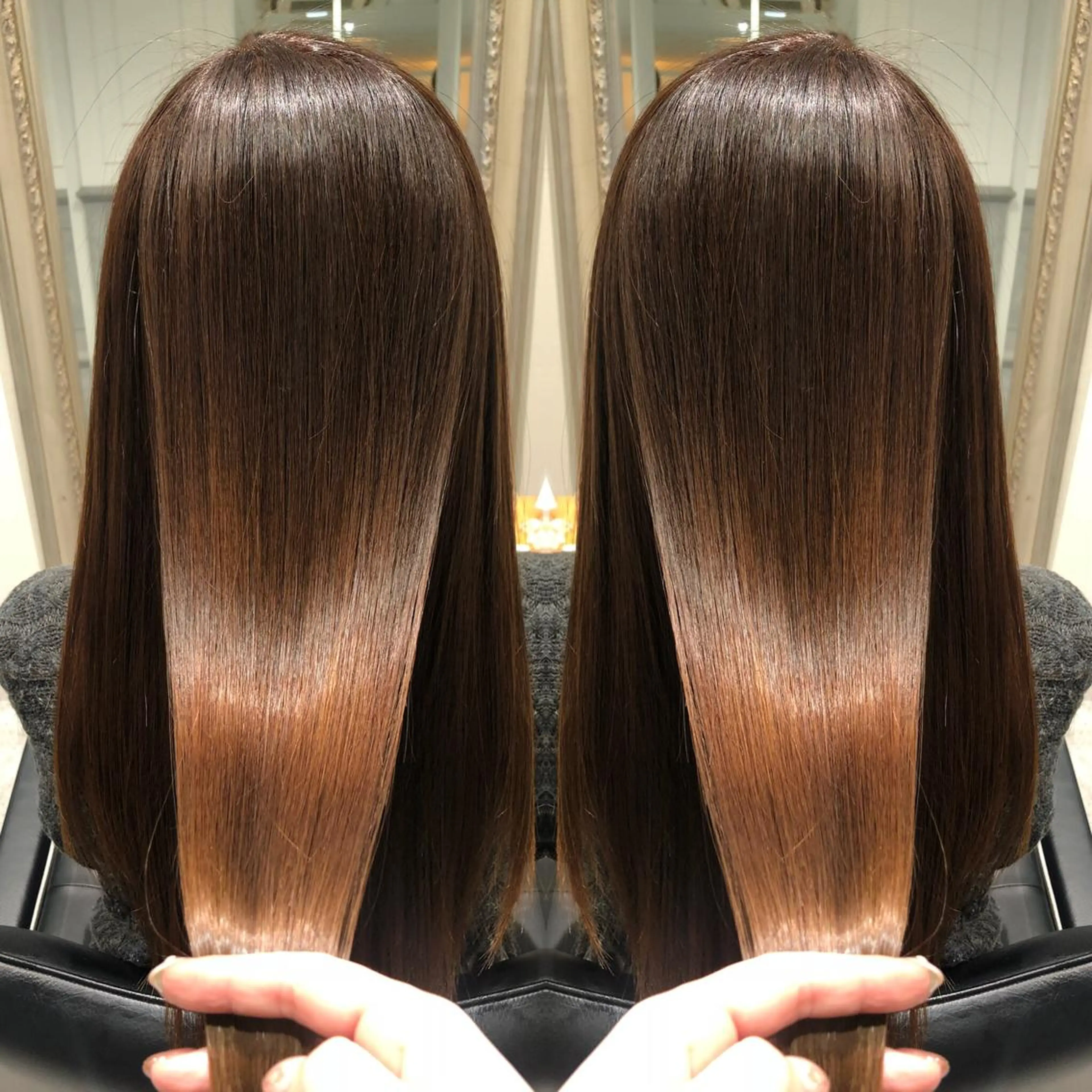 ロング カラー カット トリートメント ♡美髪•艶髪♡砂川 なつきのヘアスタイル