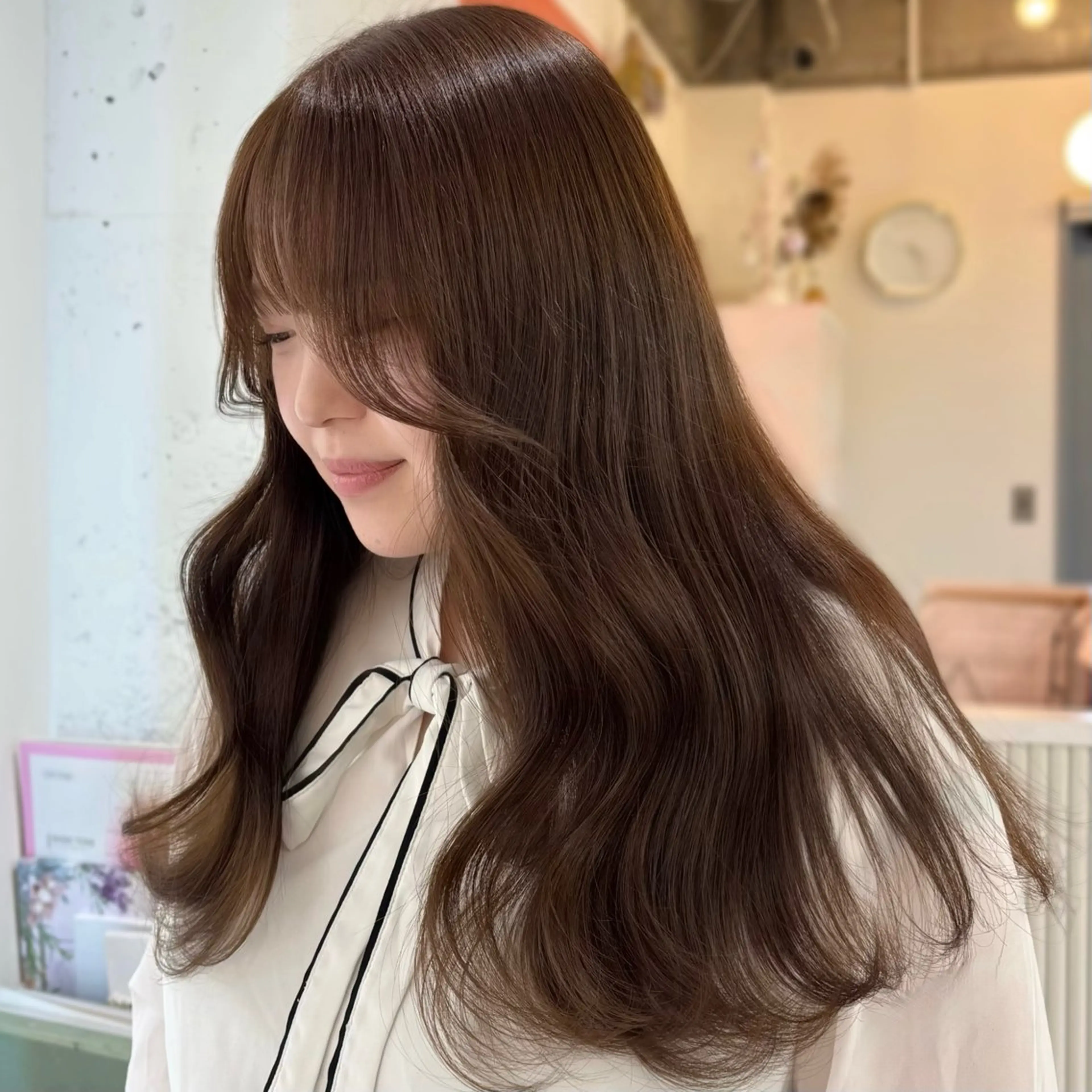 カラー ヘアカラー 服部 沙弥佳のヘアスタイル